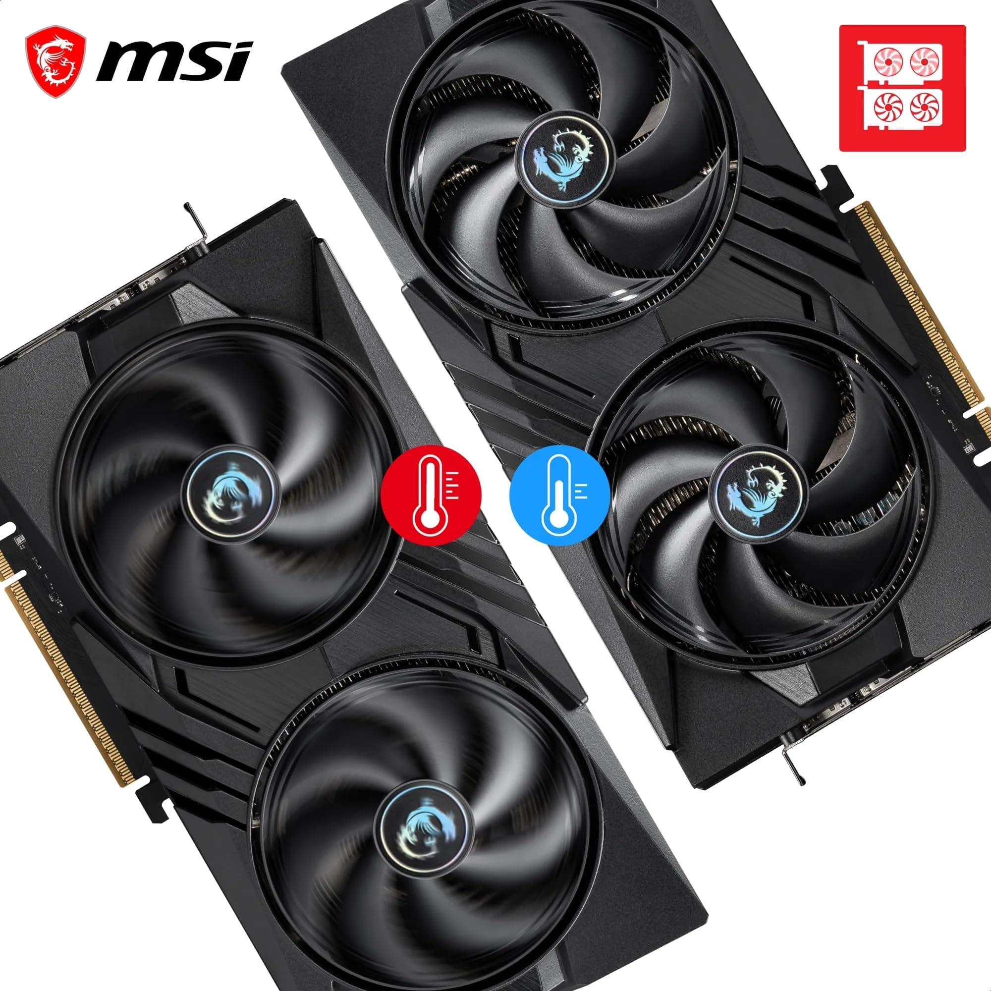 MSI GeForce RTX 5060 8G Gaming OC - 8GB GDDR7 (28Gbps/128-bit), PCIe 5, Boost: 2625 Hz, HDMI 2.1b, DisplayPort 2.1b Bild 6
