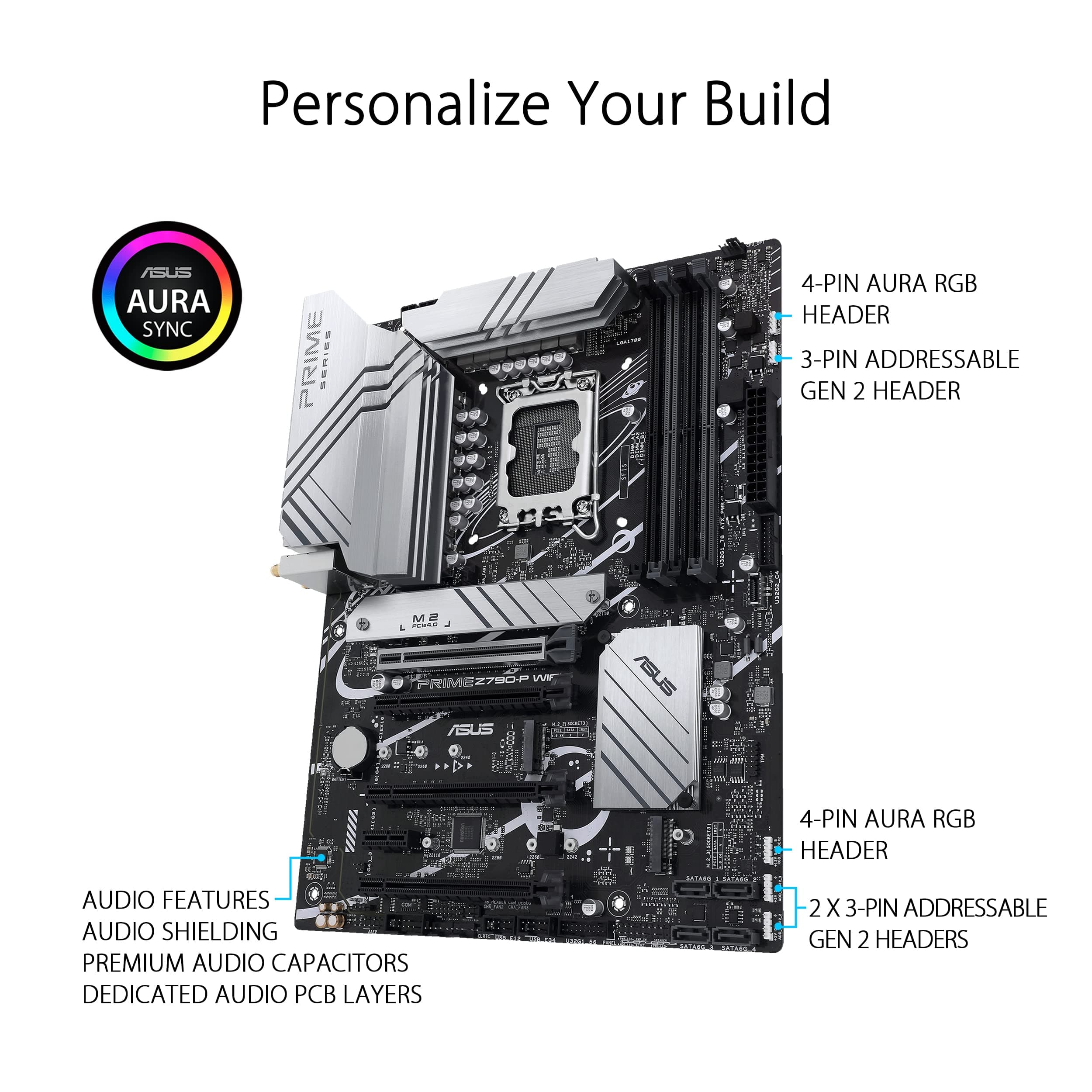 ASUS Ersatzteil Prime Z790-P WiFi Z790 LGA 1700 ATX, 90MB1CJ0-M1EAY0 Bild 7