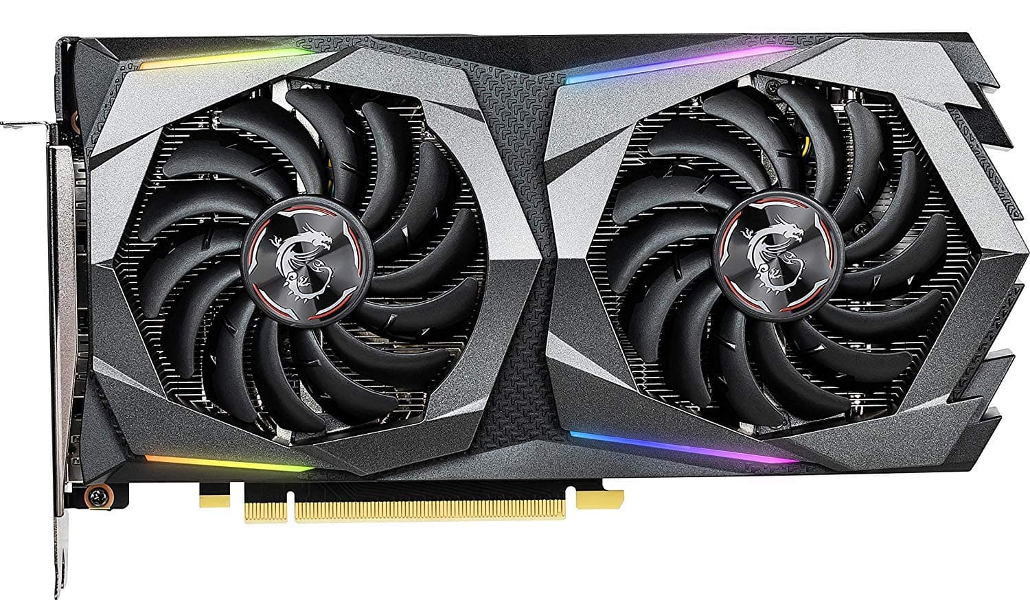 MSI Gaming GeForce GTX 1660 Ti 192-bit HDMI/DP 6 GB GDRR6 HDCP Unterstützung DirectX 12 Dual Fan VR Ready OC Grafikkarte (GTX 1660 TI Gaming X 6G) Bild 3