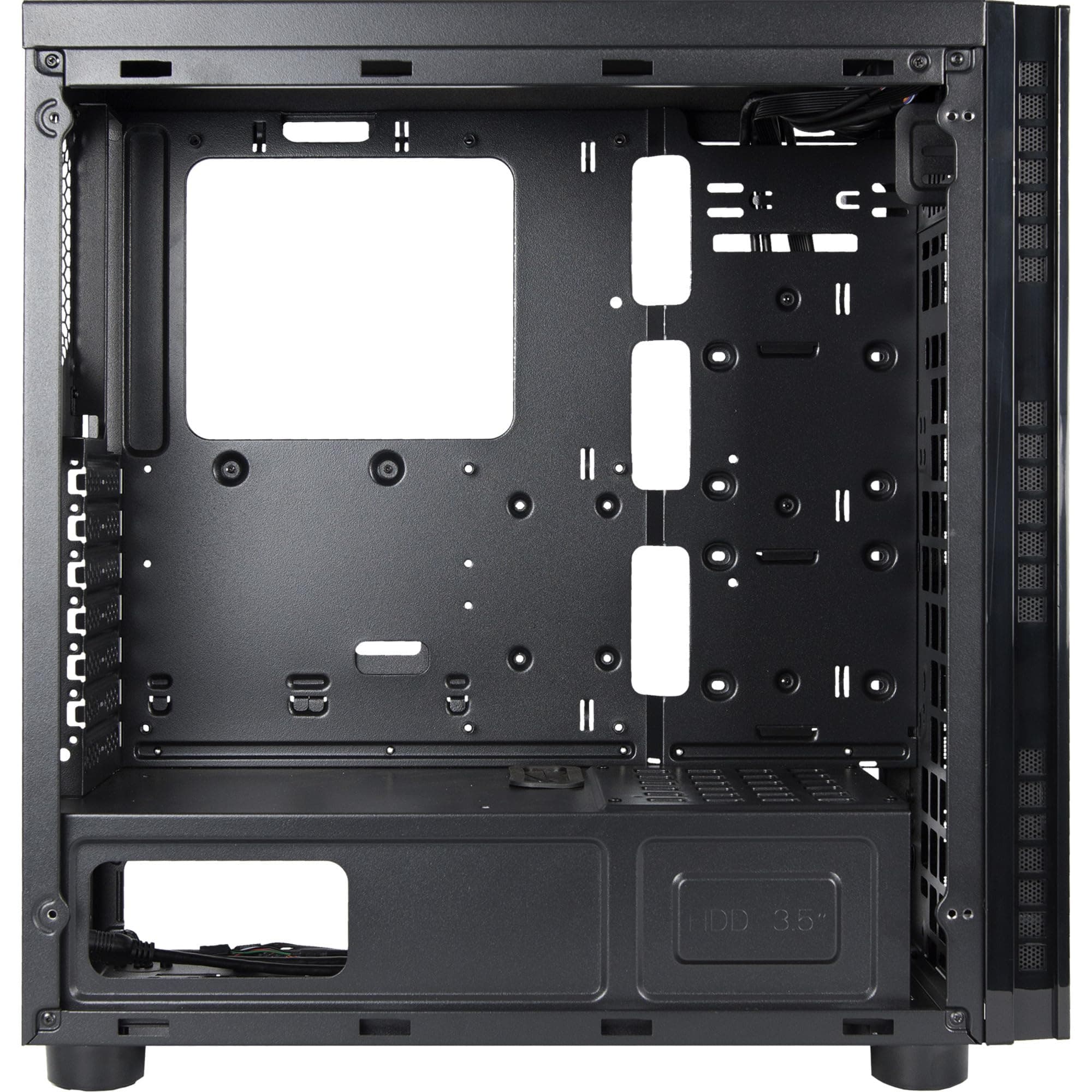 Chieftec Hawk Gaming ATX Tower Side Tempered Glass AL-02B-TG-OP Schwarz Bild 5