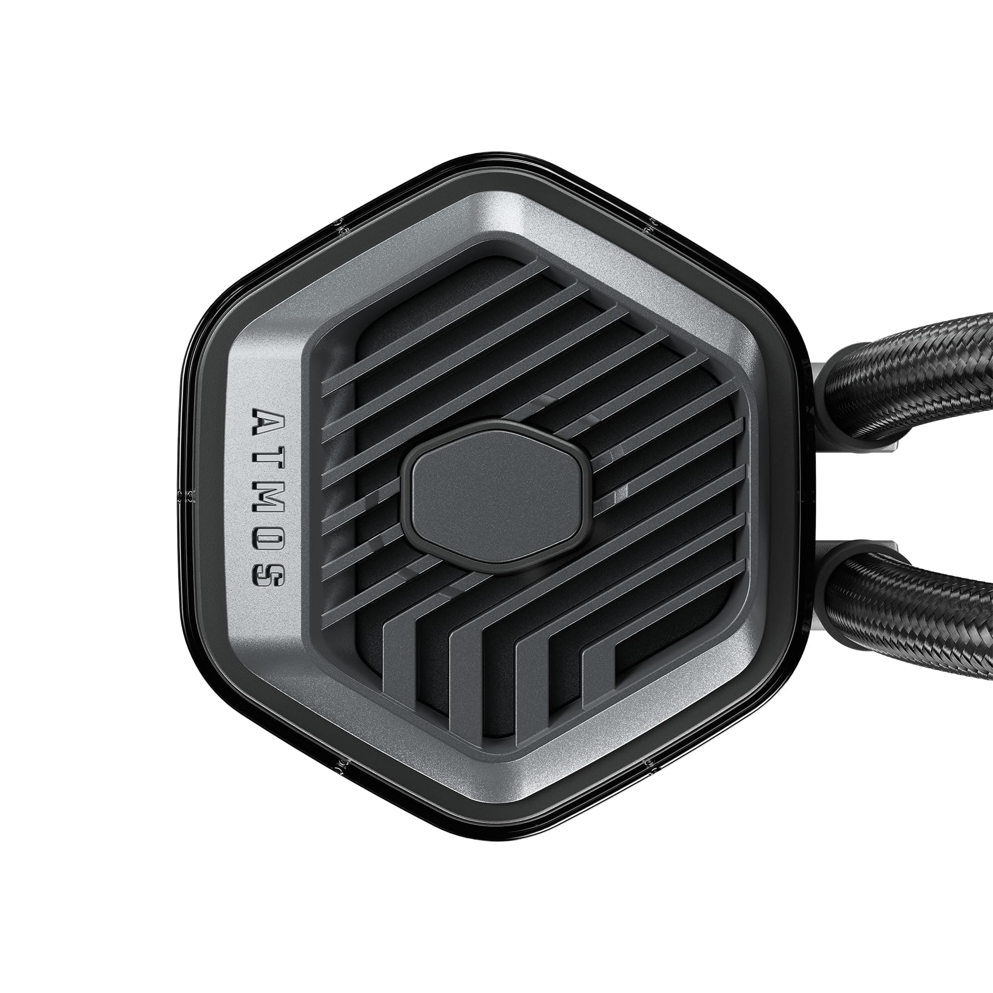 Cooler Master MasterLiquid 240 Atmos Stealth CPU-Wasserkühler – AIO-Wasserkühlsystem (TDP 280 W), Doppelkammerpumpe, vorinstallierte Schwarze Mobius 120-Lüfter, LGA1851/1700- und AM5/AM4-Halterungen Atmos Stealth 240 Bild 5