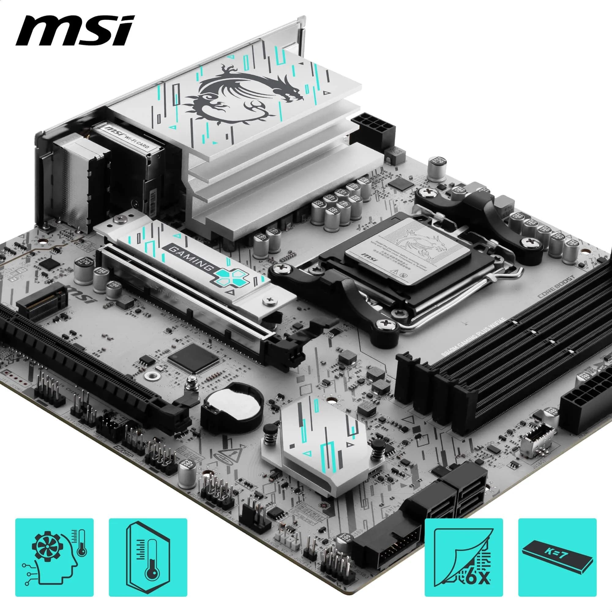 MSI B840M Gaming Plus WIFI6E Bild 7