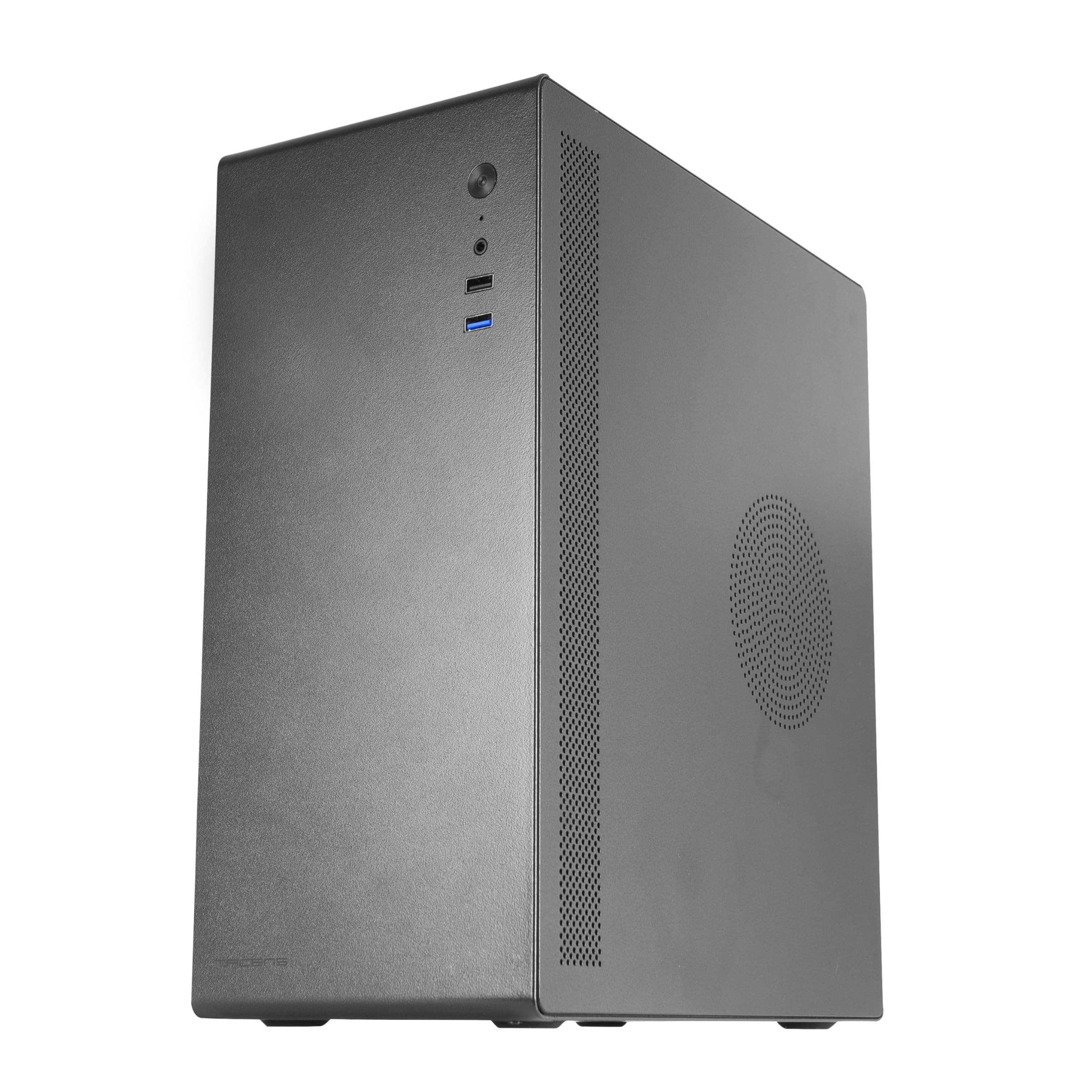 Mars Gaming Tacens NOVAX550BR, Micro-ATX PC-Gehäuse + Netzteil 550W 80Plus Bronze 230V, Vollmetall-Design, 1x 80mm Lüfter Hinten, Mini-Tower mit Großer Interner Kapazität, Schwarz 2NOVAX550BR Bild 3