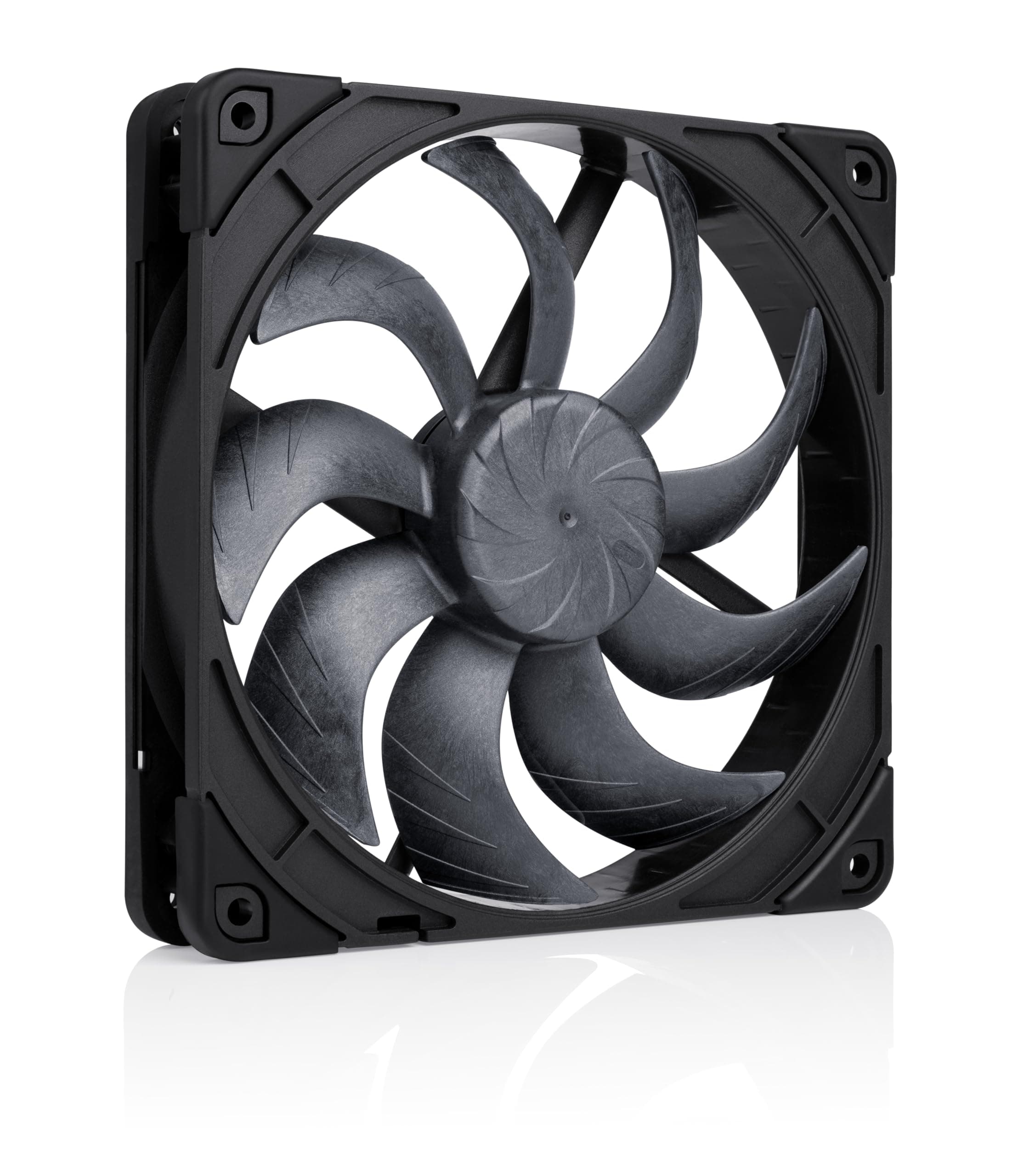 Noctua NF-A14x25 G2 PWM chromax.black, Leiser 140mm PC-Lüfter in Premium-Qualität, 4-Pin (Schwarz)
