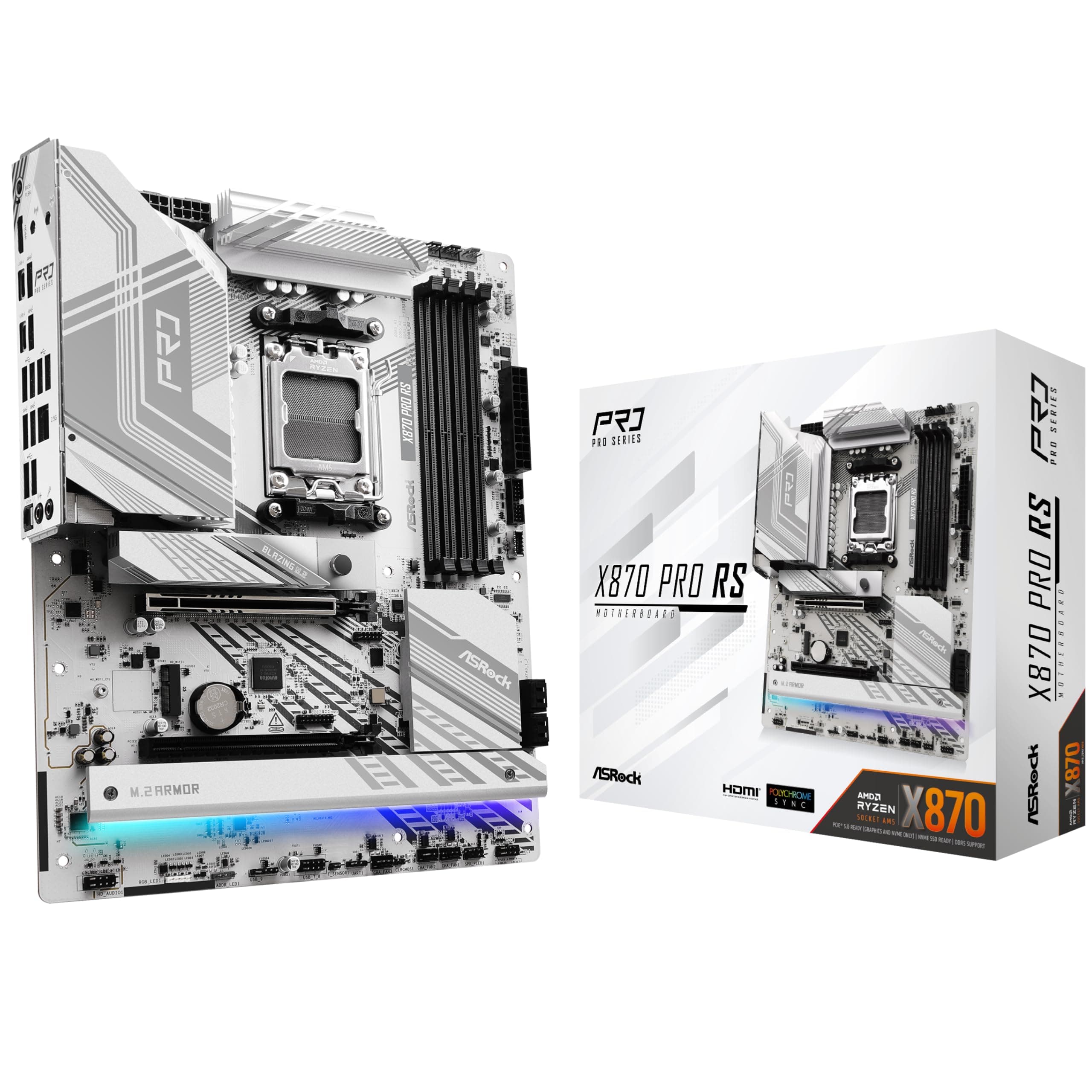 ASRock X870 PRO RS 90-MXBPZ0-A0UAYZ Bild 2