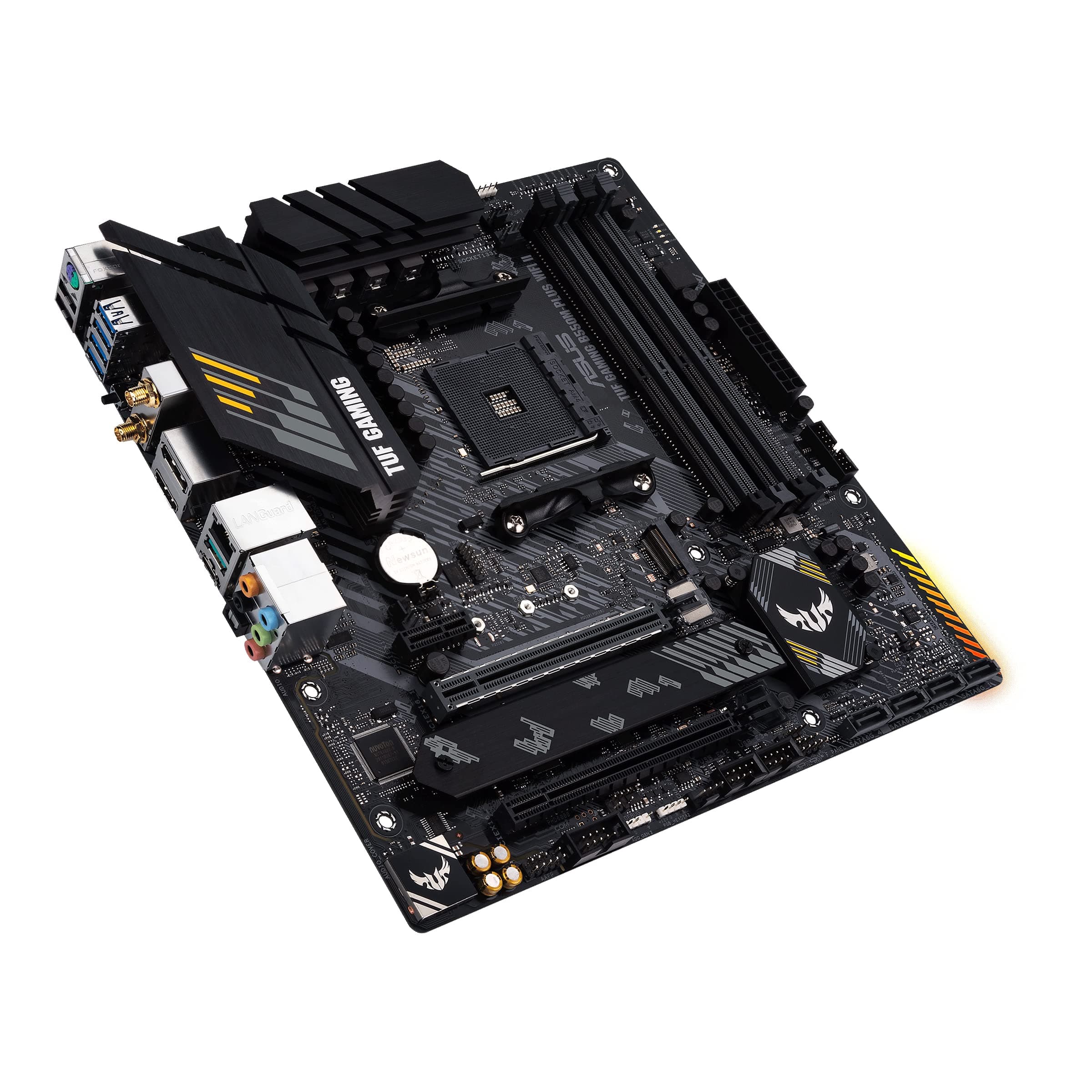 ASUS TUF Gaming B550M-PLUS WiFi II Mainboard Sockel Ryzen AM4 (AMD B550, mATX, PCIe 4.0, dual M.2, WiFi6, SATA 6Gbit/s, Aura Sync) Bild 8