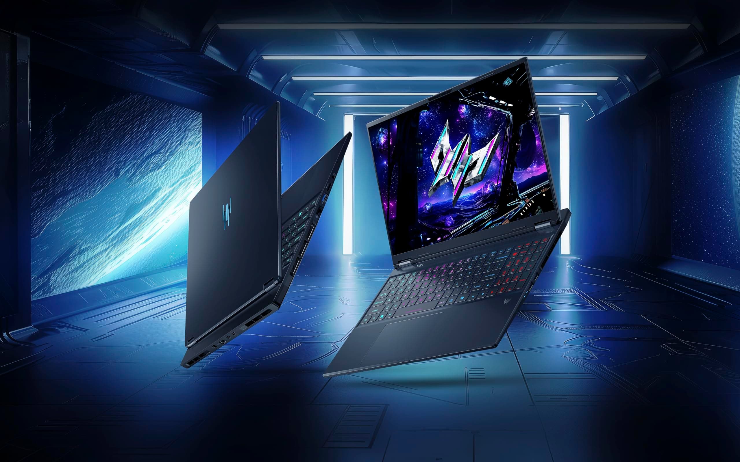Acer Predator Helios Neo 16S AI (PHN16S-71-990G) Gaming Laptop, 13 Tops, 16 Inch WQXGA OLED 240Hz Display, Intel Core Ultra 9 275HX, 64 GB RAM, 1 TB SSD, NVIDIA GeForce RTX 5070 Ti, Windows 11, QWERTZ Intel Core Ultra 9 275HX NVIDIA GeForce RTX 5070 Ti RTX 5070Ti Bild 2