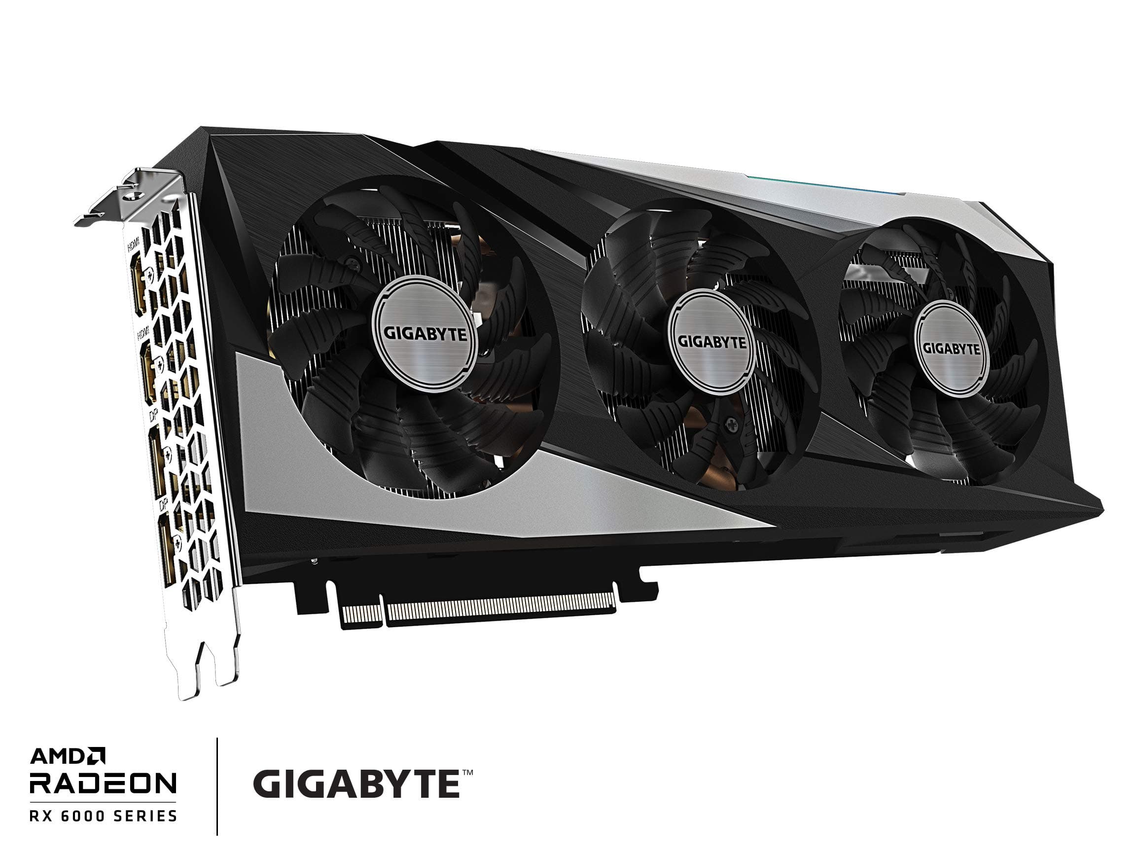 Gigabyte Radeon RX 6700 XT Gaming OC 12G Grafikkarte, WINDFORCE 3X Kühlsystem, 12GB 192-bit GDDR6, GV-R67XTGAMING OC-12GD Grafikkarte Bild 7