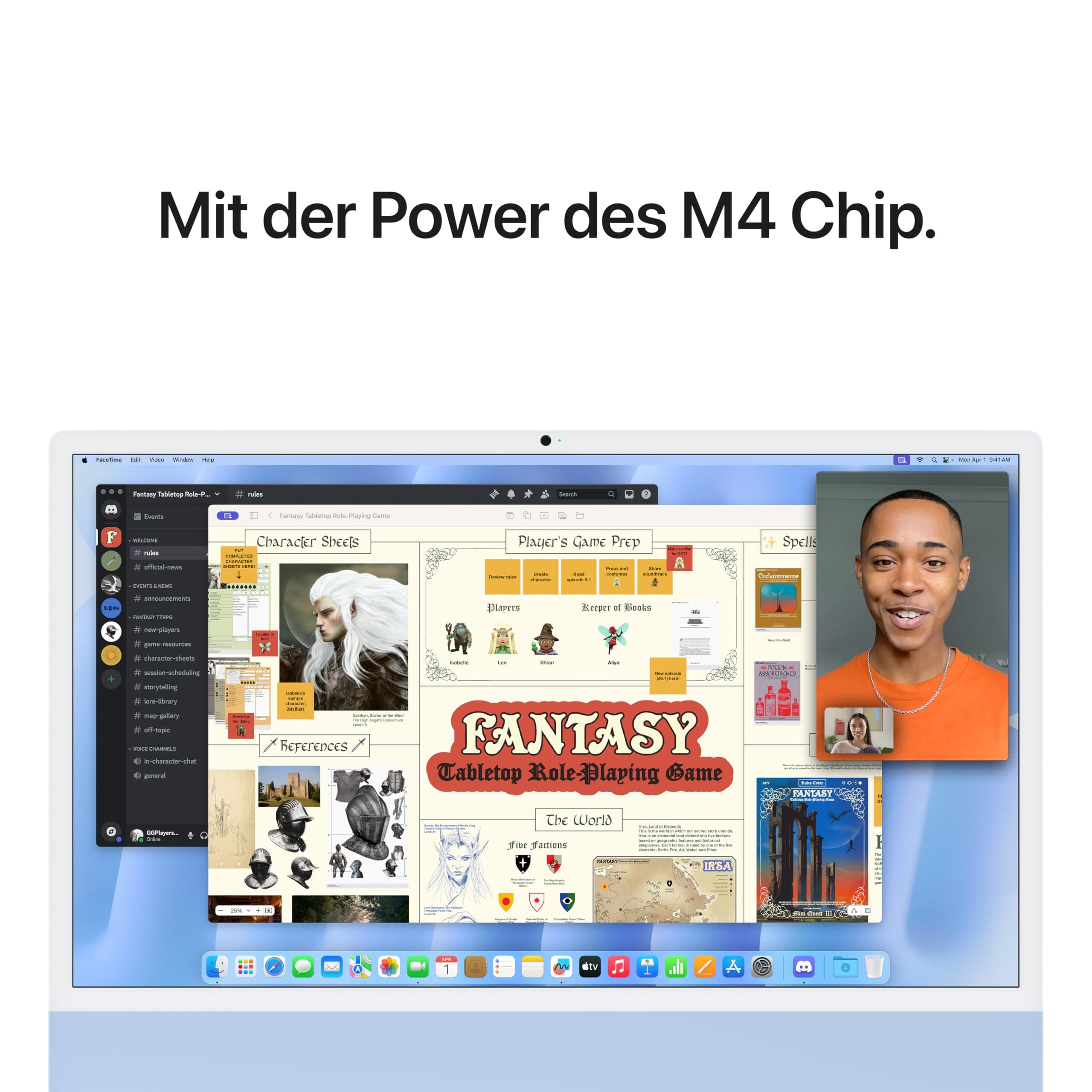 Apple iMac All-in-One Desktop-Computer mit M4 Chip mit 10 Core CPU und 10 GPU: 24 Retina Display 16 GB gemeinsamer Arbeitsspeicher 256 GB SSD Speicher passendes Zubehör Blau Blau 256 GB SSD Standardglas 16 GB Gemeinsamer Arbeitsspeicher Bild 4