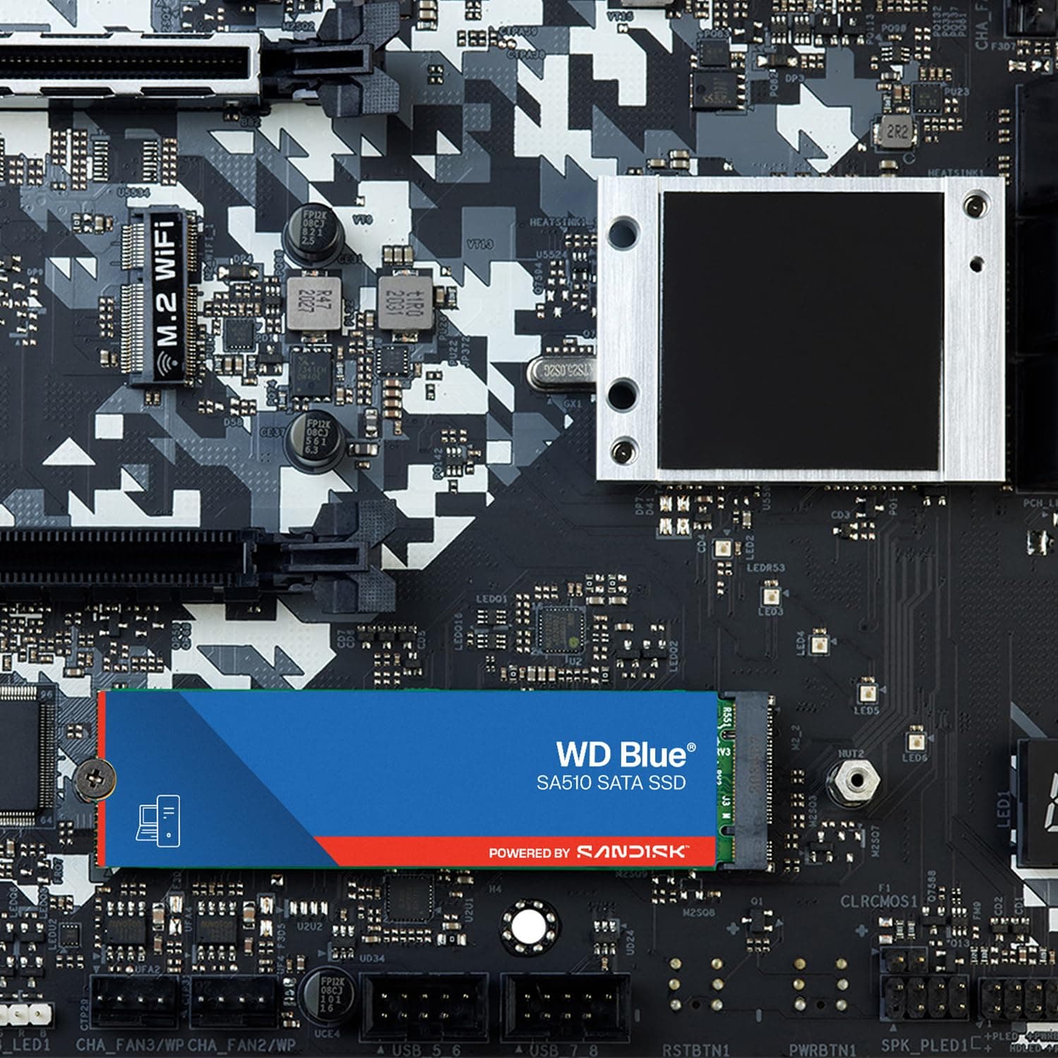 WD Blue SA510 SSD 500 GB WDS500G3B0B Bild 3