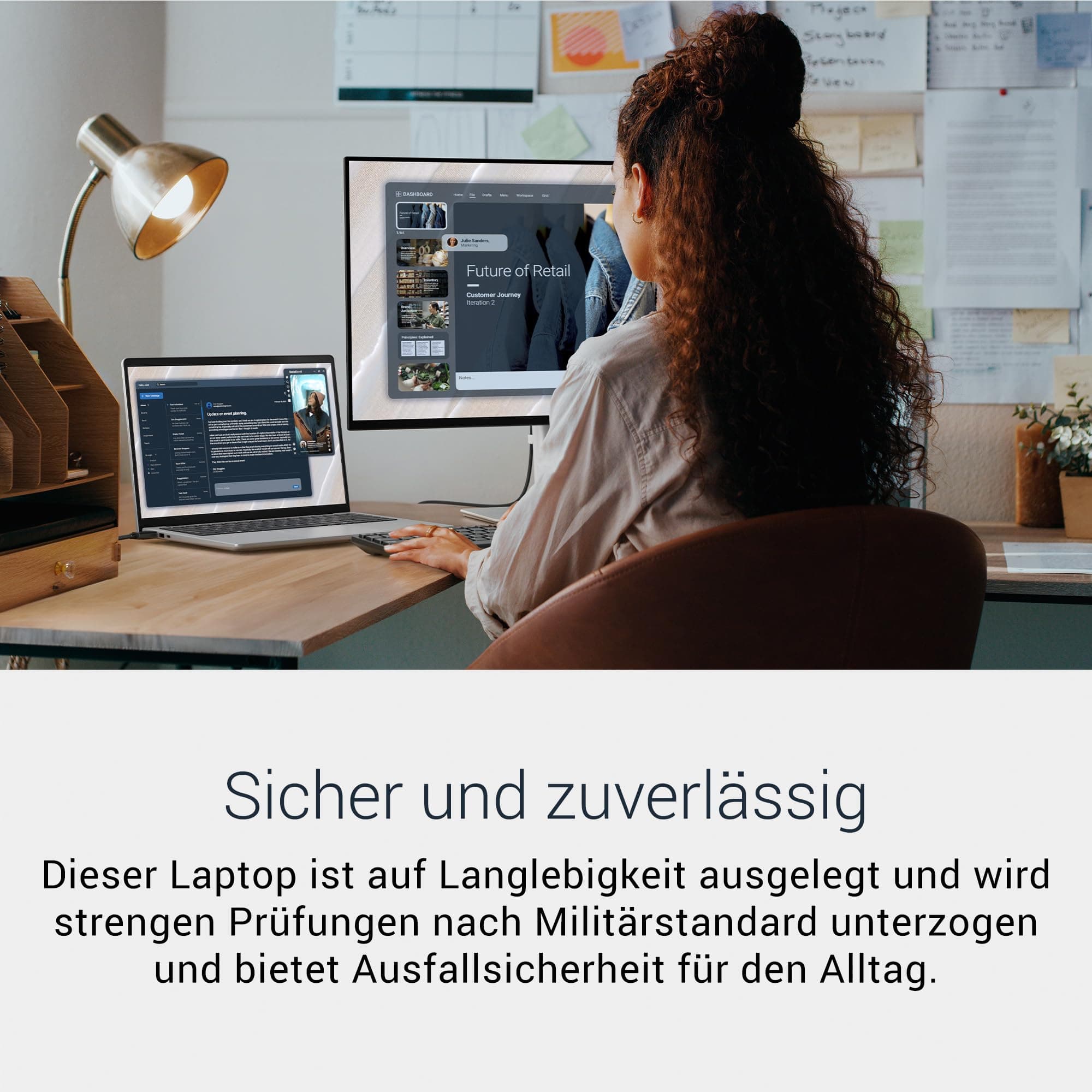 Dell 14 Laptop DC14250 14,0" 2K Display, Intel Core 5 120U, Intel Graphics, 16GB RAM, 512GB SSD, Windows 11 Home, Fingerabdrucksensor, Deutsches QWERTZ-Backlit-Keyboard, Wi-Fi 6, HDMI, USB-C – Silber Intel Core 5-120U (10 cores, up to 5.0 GHz) 16 GB 512GB SSD Bild 4