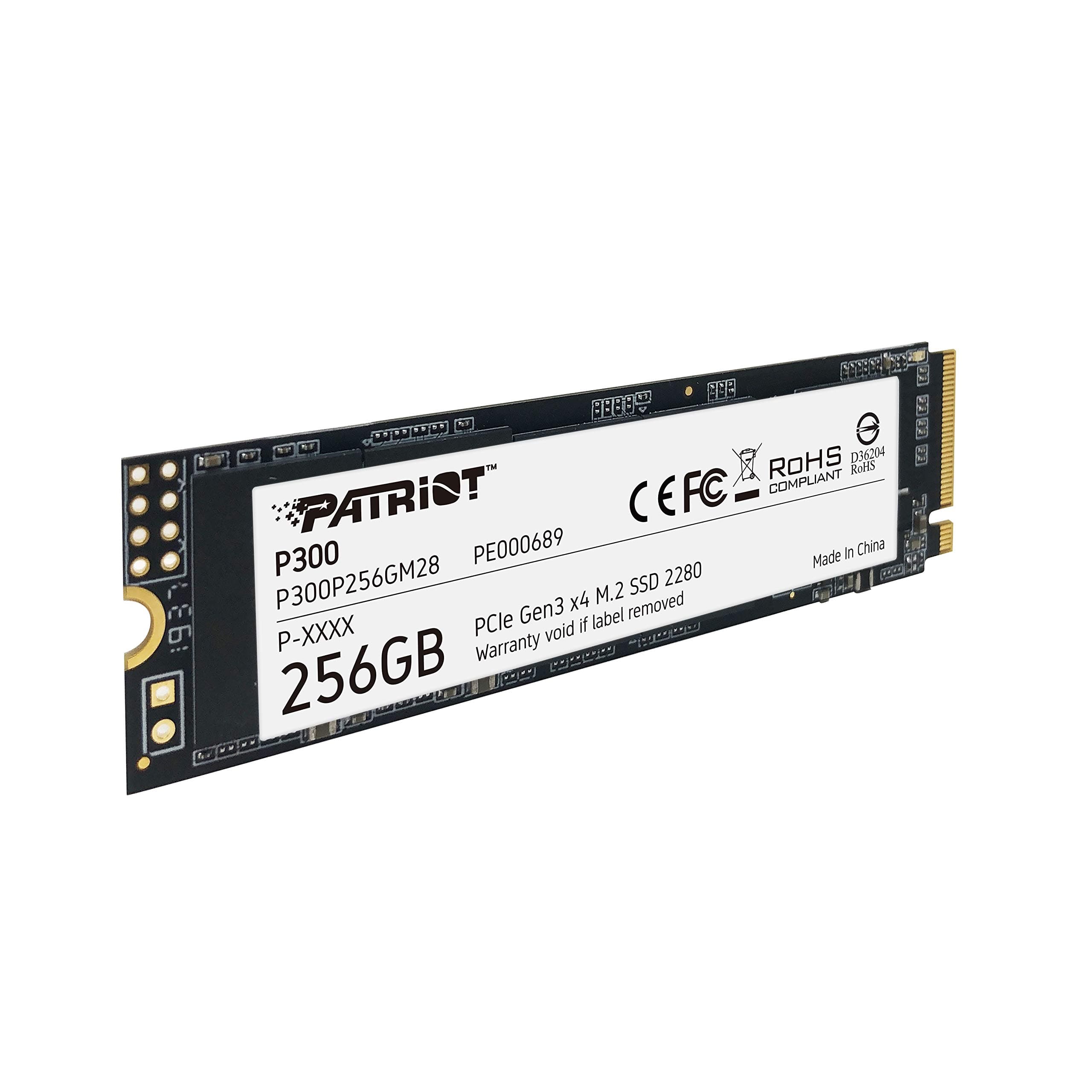 Patriot P300 256GB interne SSD - NVMe PCIe Gen 3x4 - M.2 2280 - Solid State Drive - P300P256GM28 256 GB Bild 5
