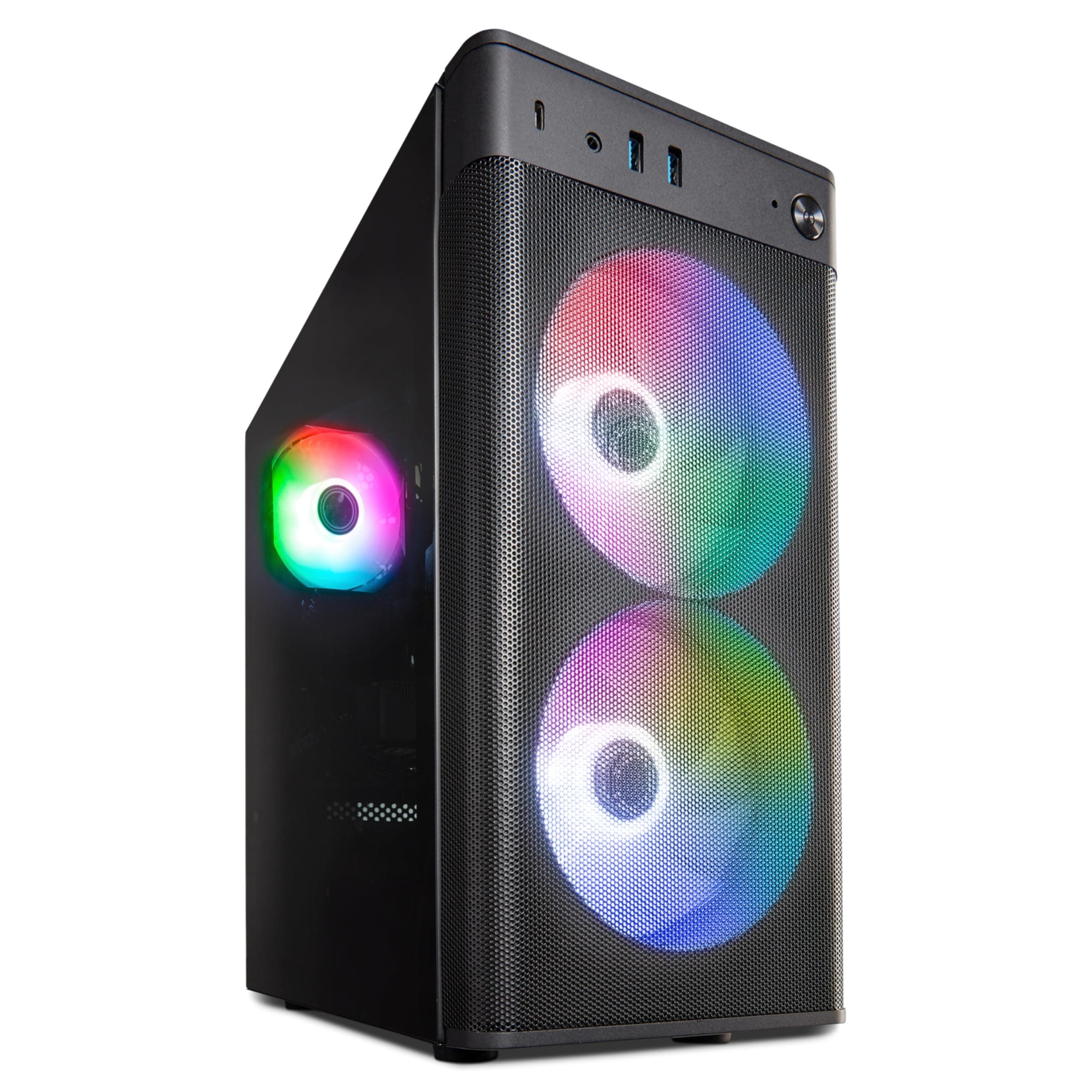MEDION ERAZER Recon E45 Gaming PC (Ryzen 5 5500, 16GB DDR4 RAM, 1TB SSD, Geforce RTX 4060 8GB GDDR6, Windows 11 Home)