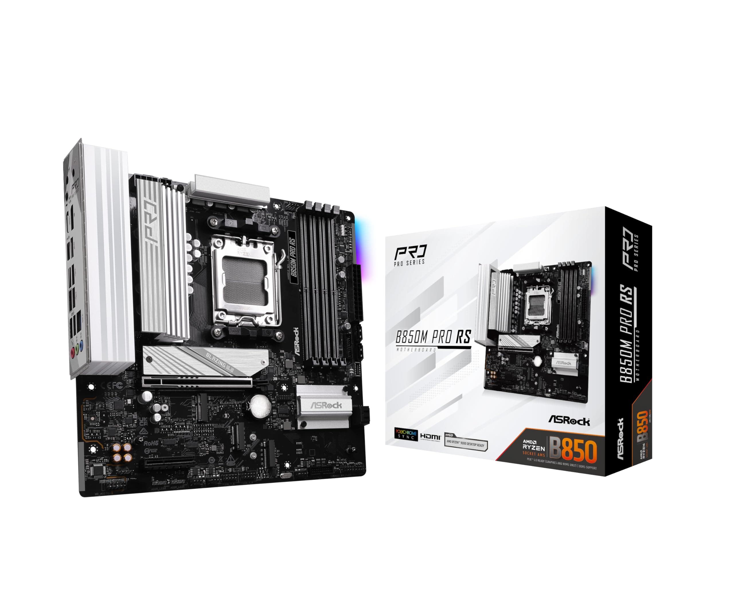 MB ASRock AMD AM5 B850M Pro RS Bild 2