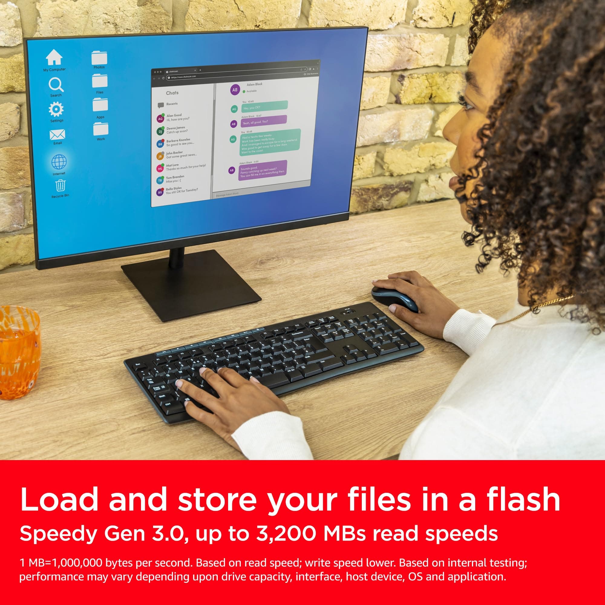 SanDisk SSD PLUS M.2 NVMe SSD 2 TB (M.2 2280, PCIe Gen 3.0, einfache Installation, Western Digital Dashboard, 3 Jahre Garantie) SSD Plus 2 TB NVMe SSD Bild 3