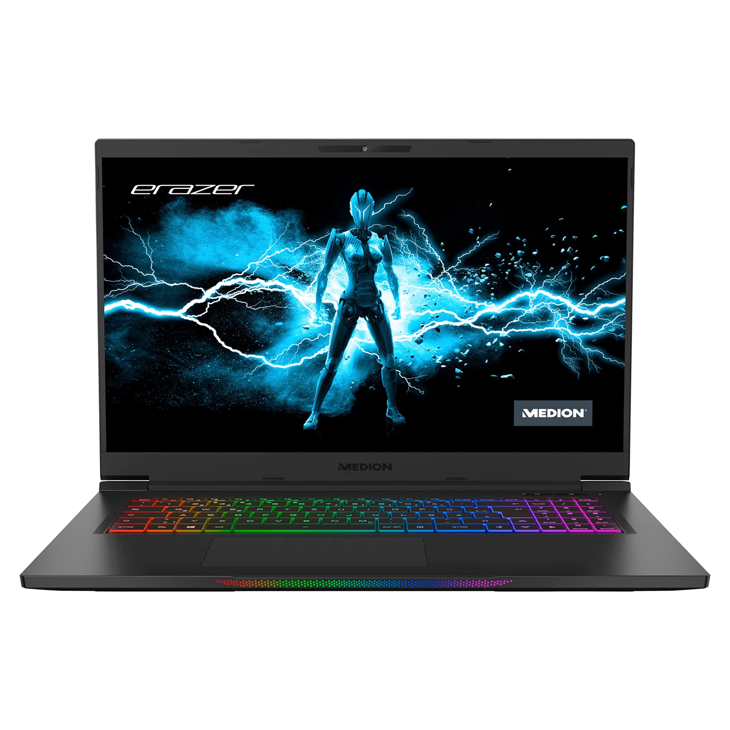 MEDION ERAZER Beast X25 43,9 cm (17,3 Zoll 240Hz) Full HD Gaming Notebook (AMD Ryzen 9 5900HX, 64GB DDR4 RAM, 2TB PCIe SSD, NVIDIA GeForce RTX 3080 16 GB GDDR6 VRAM, Win 11 Home)