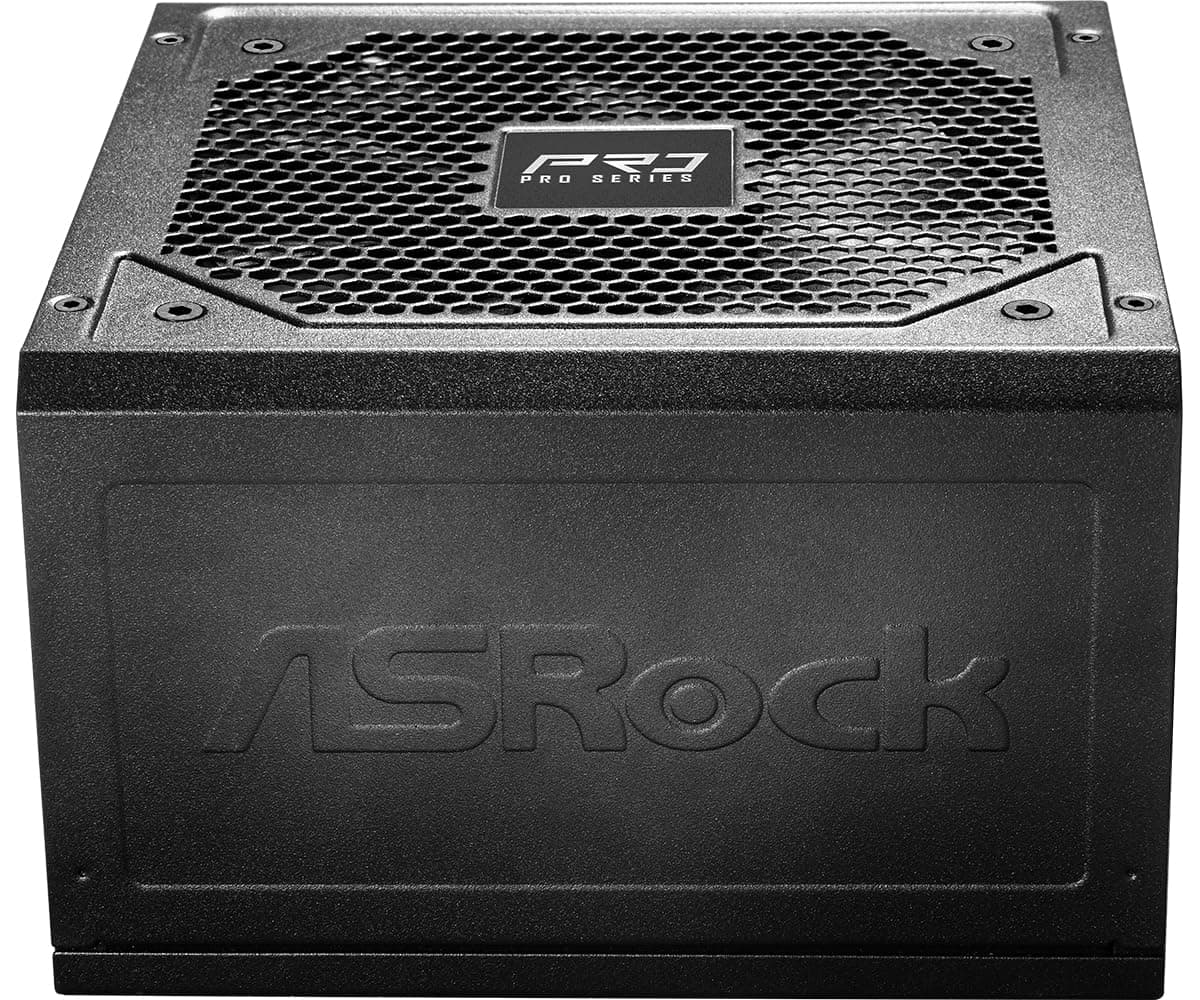ASRock PRO-850G Netzteil, ATX 3.1, PCIe 5.1, 12V-2x6 Anschluss, 850W, 80 Plus Gold, 120mm Lüfter, 140x150x86mm Bild 6
