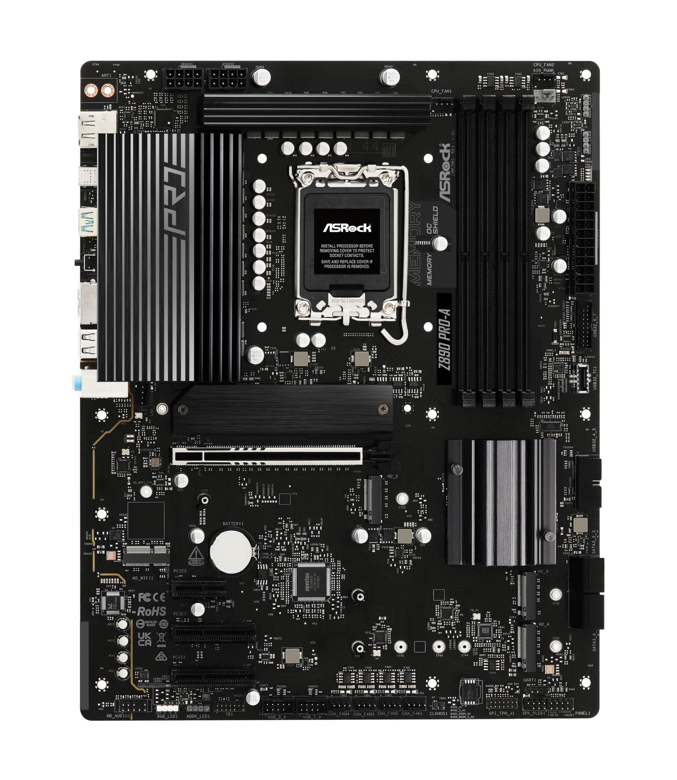 ASRock Z890 Pro-A Intel S1851 DDR5 90-MXBP50-A0UAYZ Bild 3