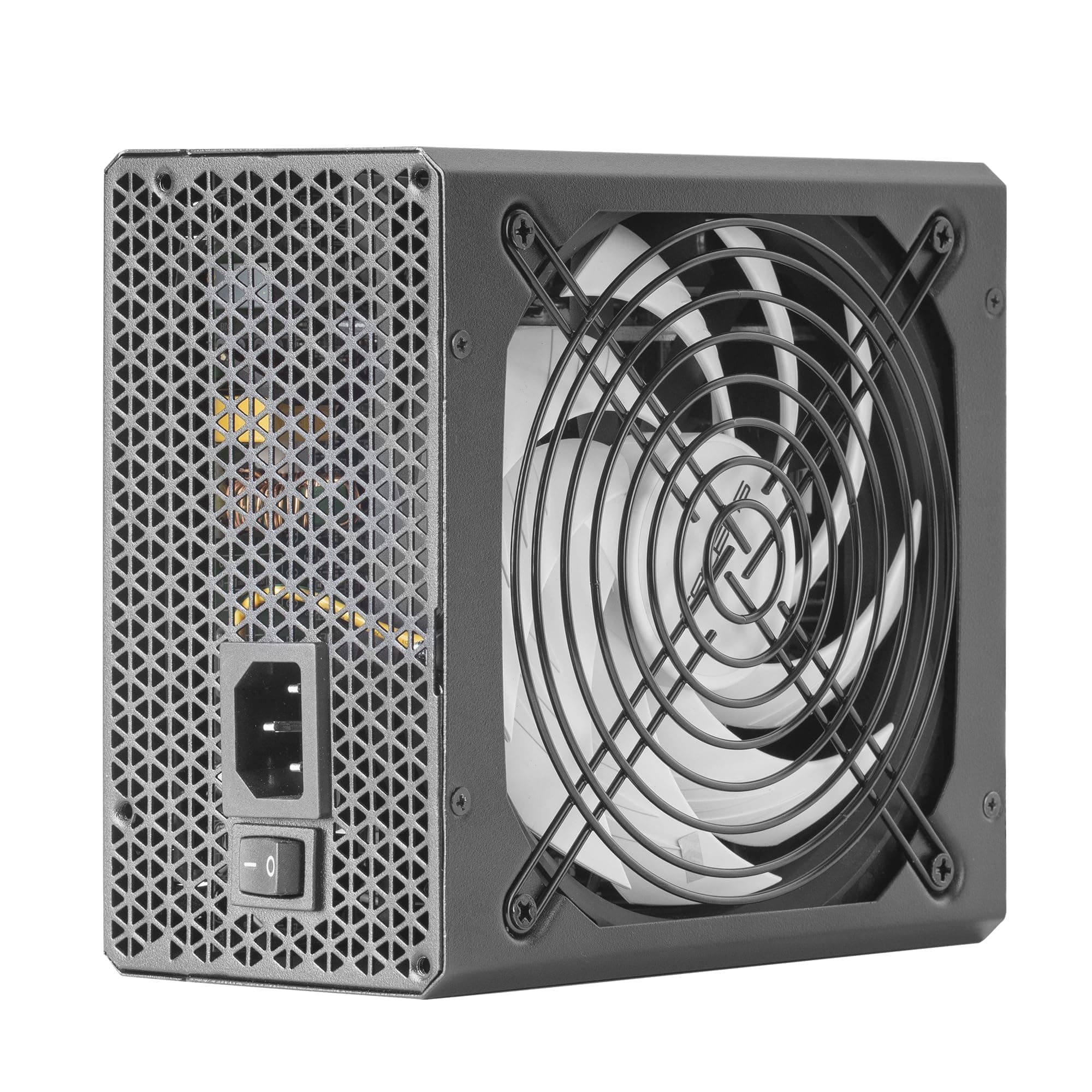 Tacens Radix ECO X 550, PC ATX Netzteil 550W, 6 Jahre Garantie, 87% Effizienz, SMD- und DC-DC-Technologien, Ultra-leiser AI-RPM 140mm FDB-Lüfter, Extra-Lange Flachkabel, Schwarz Bild 6