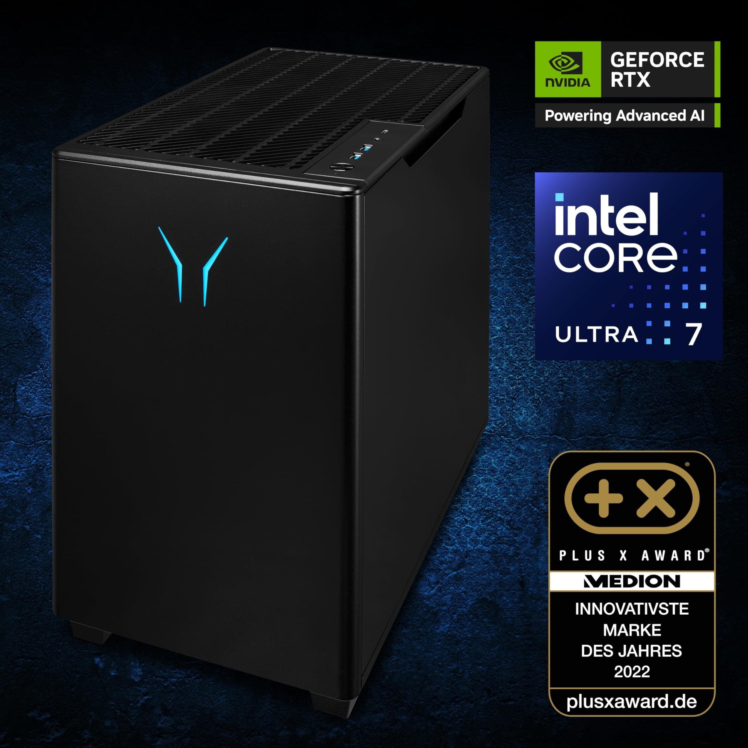 ERAZER Bandit P20 Gaming PC (Intel Core Ultra 7 265F, 32GB DDR5 RAM, GeForce RTX 5060 Ti 16GB GDDR7, 1TB SSD, Windows 11 Home) Bild 3