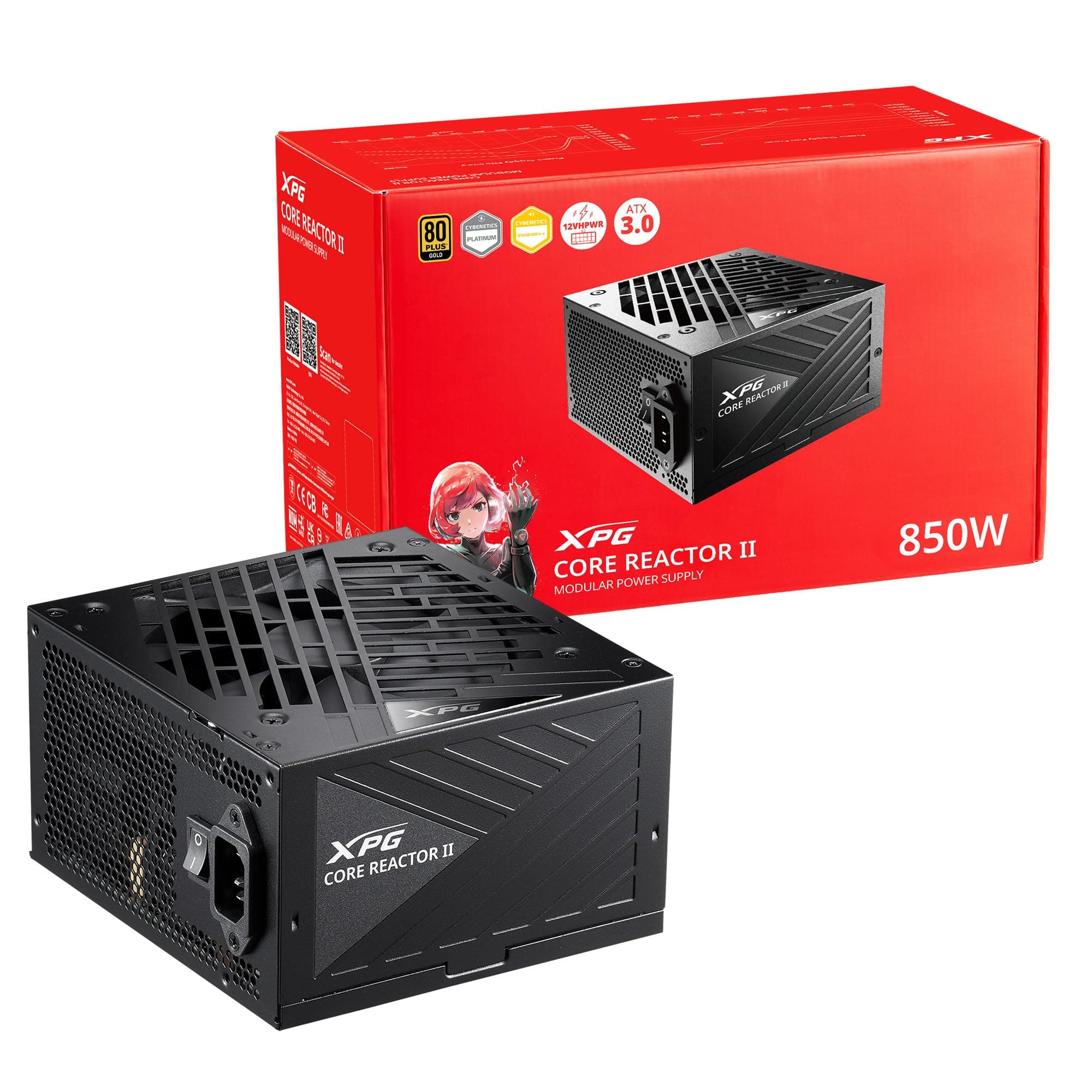 PSU ADATA XPG Core Reactor LL 850W ATX3.0 80+Gold Bild 2