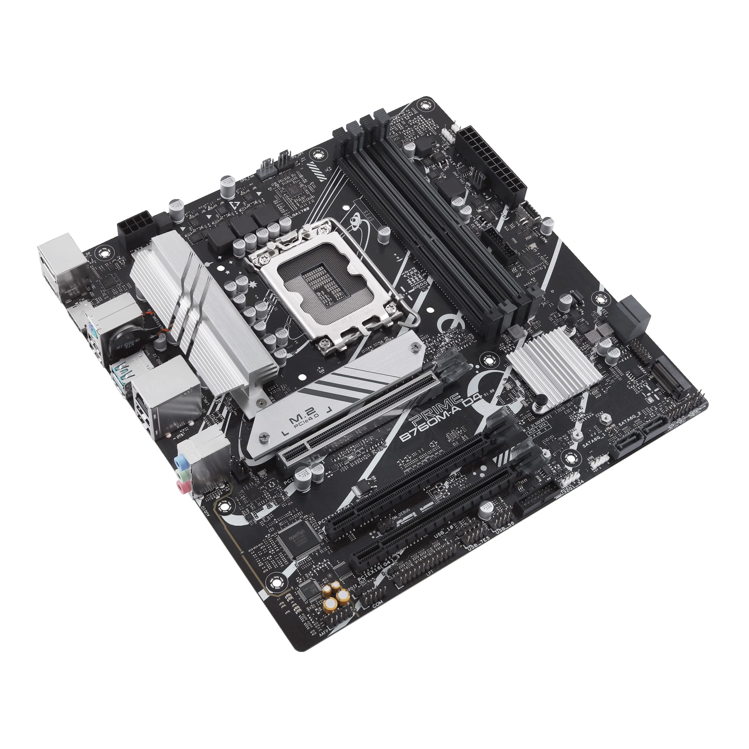 ASUS Prime B660M-A D4-CSM Business Mainboard Sockel Intel LGA 1700 (Intel B660, mATX, DDR4 Speicher, PCIe 4.0, 2X M.2, Aura Sync) M-A D4-CSM Prime B660 Bild 3