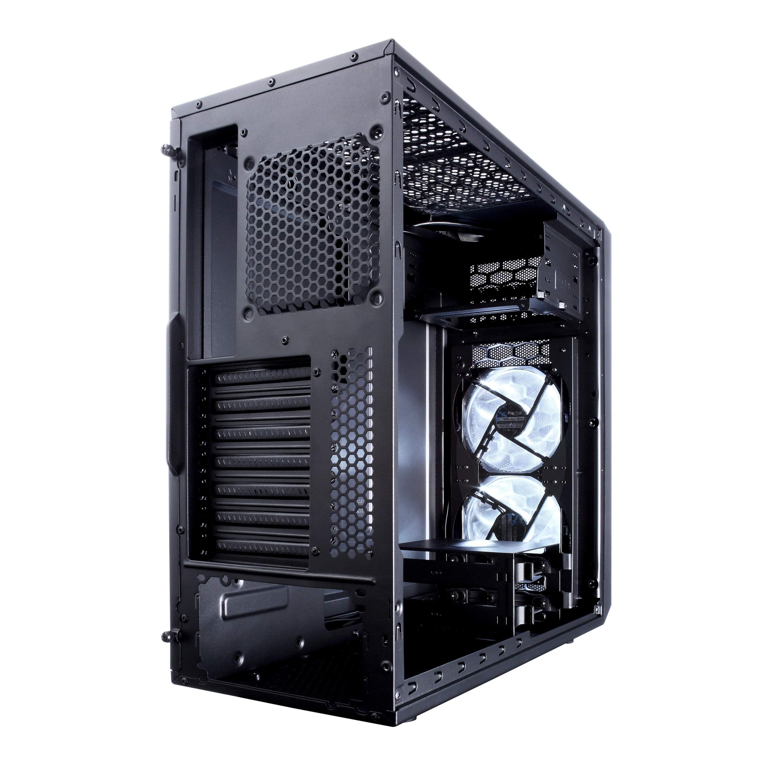 Fractal Design Focus G Black Window, PC Gehäuse (Midi Tower mit seitlichem Fenster) Case Modding für (High End) Gaming PC, schwarz Bild 4