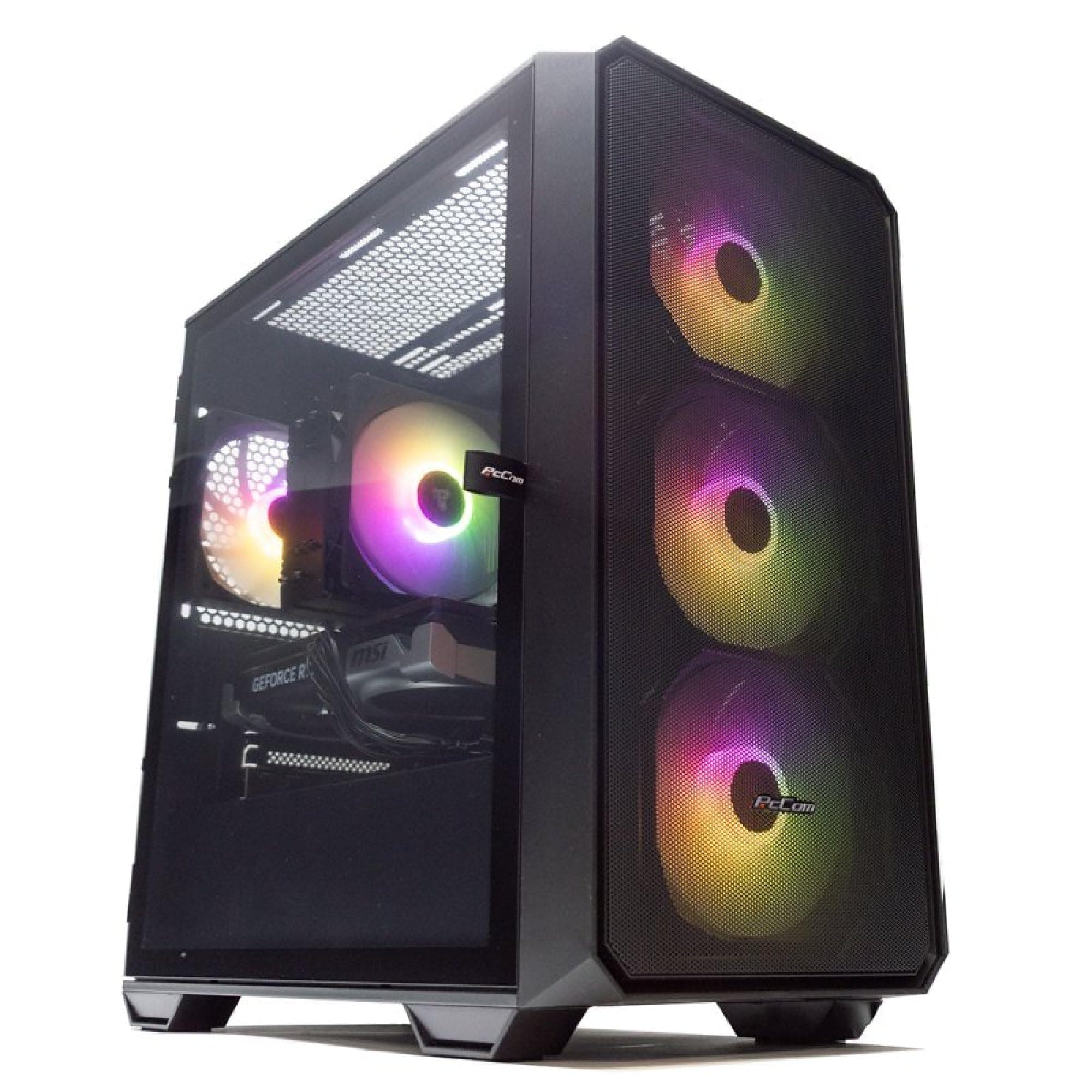 PcCom Ready V2 Gaming-PC Intel Core i5-12400F, RTX 5060 Ti 16 GB, 32 GB RAM, 1 TB NVMe SSD, Windows 11 Home, Leistungsstarker Gaming-PC für 1080p/1440p Bild 5