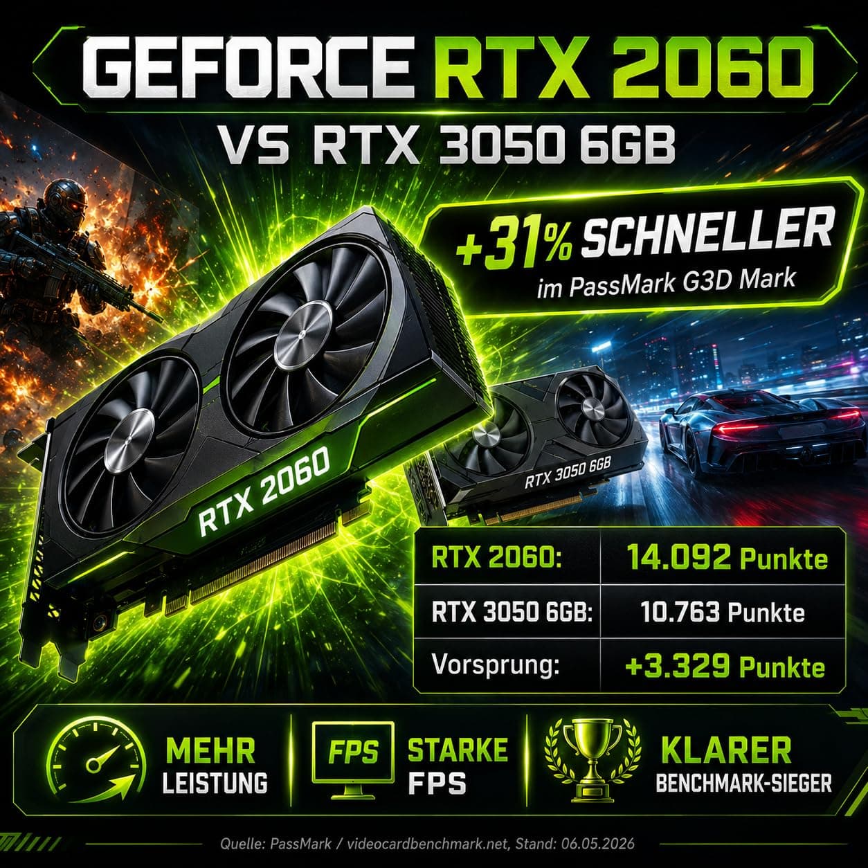 shinobee Gaming PC AMD Ryzen 5 3500 6 Kerne 4.10GHz - Geforce RTX 2060 6GB - Windows 11-16 GB DDR4-512 GB NVME SSD - WLAN - Gamer PC Computer Gaming Rechner #8576 Ryzen5 3500 - RTX 2060 - 16 GB - 512 SSD Ryzen 5 Bild 5