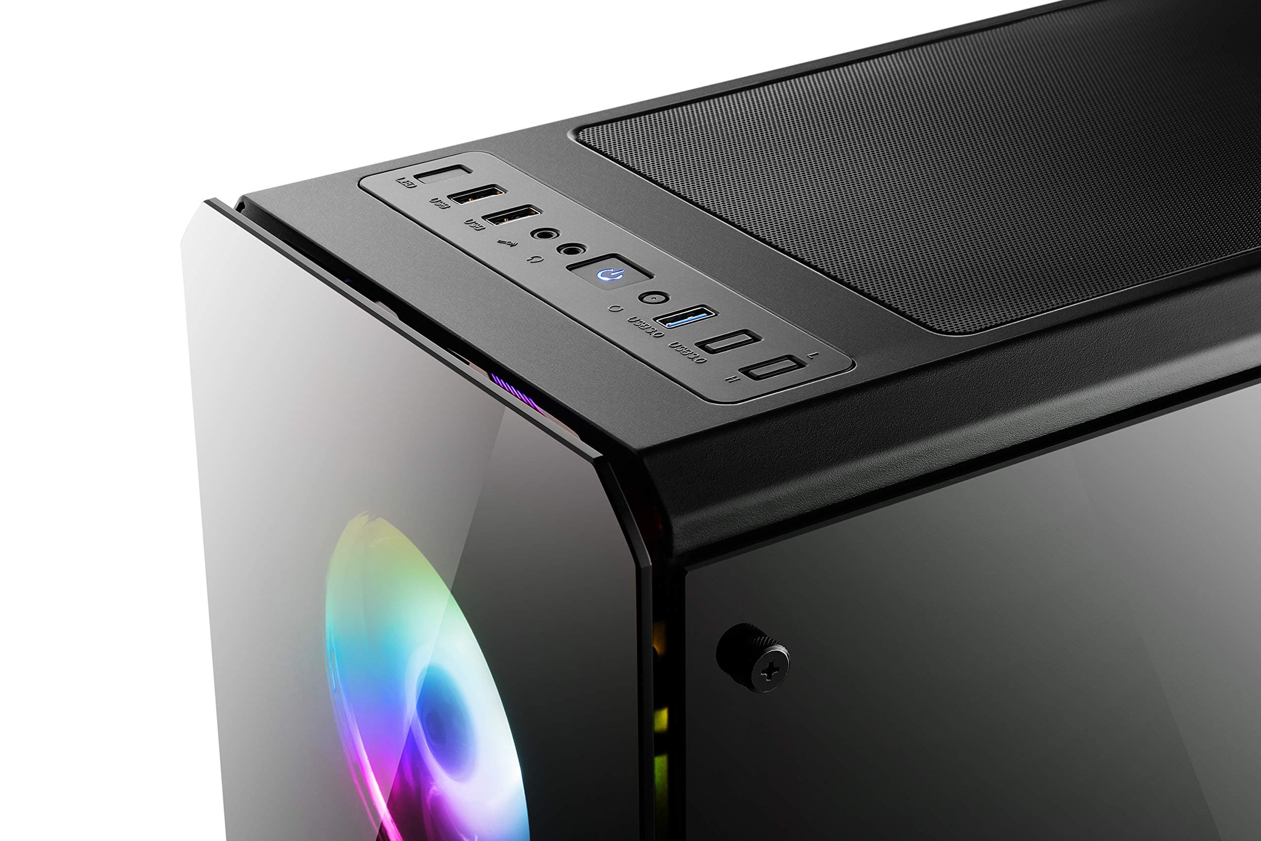 Basic Gaming PC mit Windows 11 Home | AMD Ryzen 5 5500 6x3.6GHz | GeForce RTX 3050 | 1000GB M.2 NVMe | 32GB DDR4 RAM | 27" TFT | WLAN, Computer für Zocker, Gamer Desktop Rechner zum Spielen | A10090 Bild 3