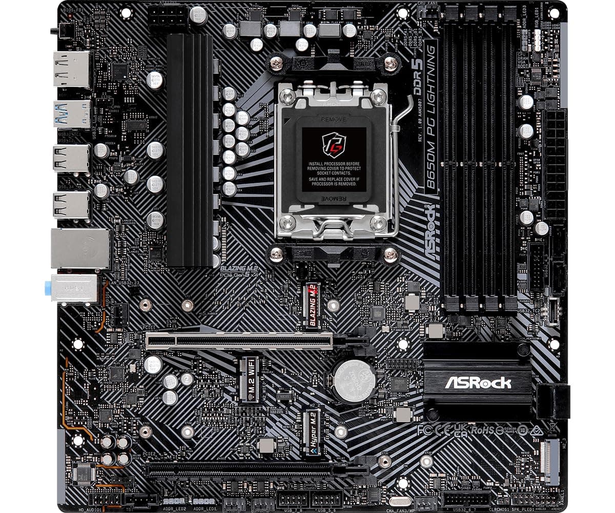 ASROCK B650M PG Lightning AM5 mATX DDR5 Bild 3