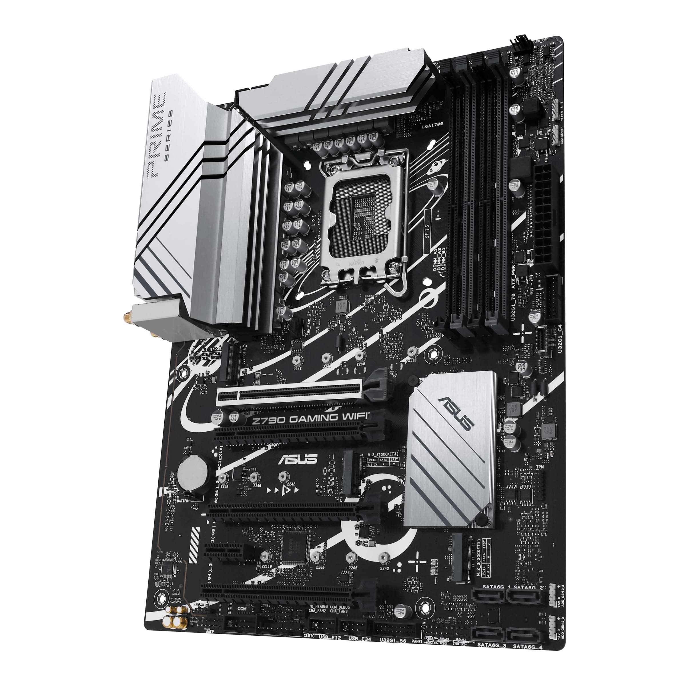 ASUS Z790 GAMING WIFI7 LGA 1700 ATX Motherboard mit PCIe 5.0, drei M.2 Steckplätzen, 14 + 1 DrMOS, DDR5, WIFI 7, Realtek 1 GB LAN, HDMI TM, USB 3.2 Gen 2x2 Type-C, Front USB 3.2 Gen 1 Type-C Bild 7