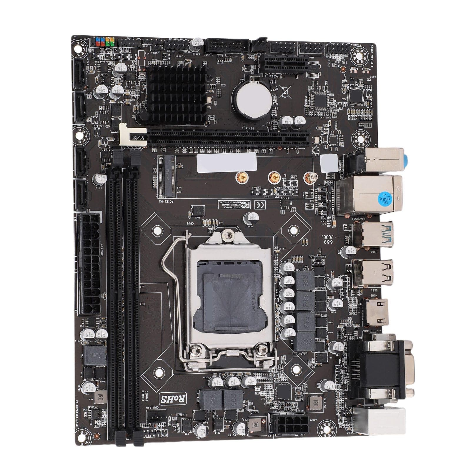 H310 LGA 1151 Motherboard – Unterstützt LGA1151 Micro ATX DDR4 Mainboard der 8. und 9. Generation für Lvy Bridge für Bild 7