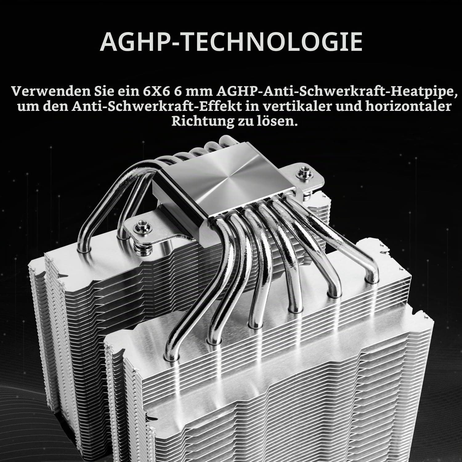Thermalright Peerless Assassin 140 SE CPU-Kühler, Dual-Tower-Kühlkörper mit 6 Wärmerohren, Dual-PWM-Lüfter, Hochleistungs-Wärmeableitung, für AM4/AM5, Intel LGA115x/1700/1851 PA140 SE Bild 7