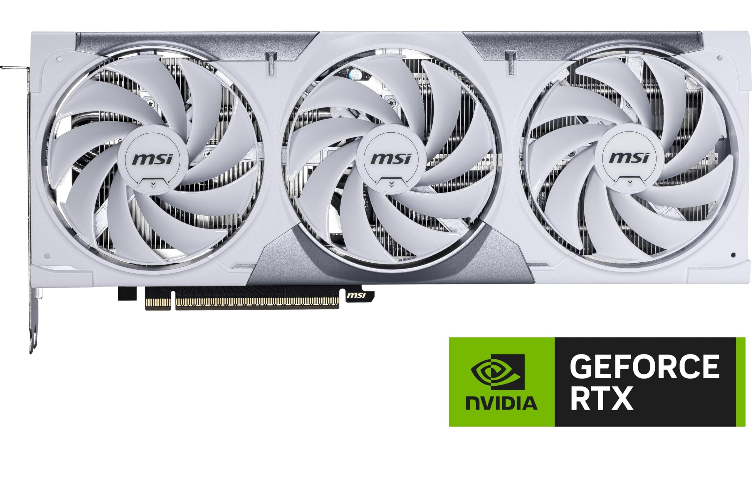 MSI Gaming RTX 5070 Ti 16G Ventus 3X PZ OC Grafikkarte (16GB GDDR7, 256-Bit, Extreme Performance:2482MHz, DisplayPort x 3 2.1a, HDMI 2.1b, NVIDIA Blackwell Architecture) Bild 3