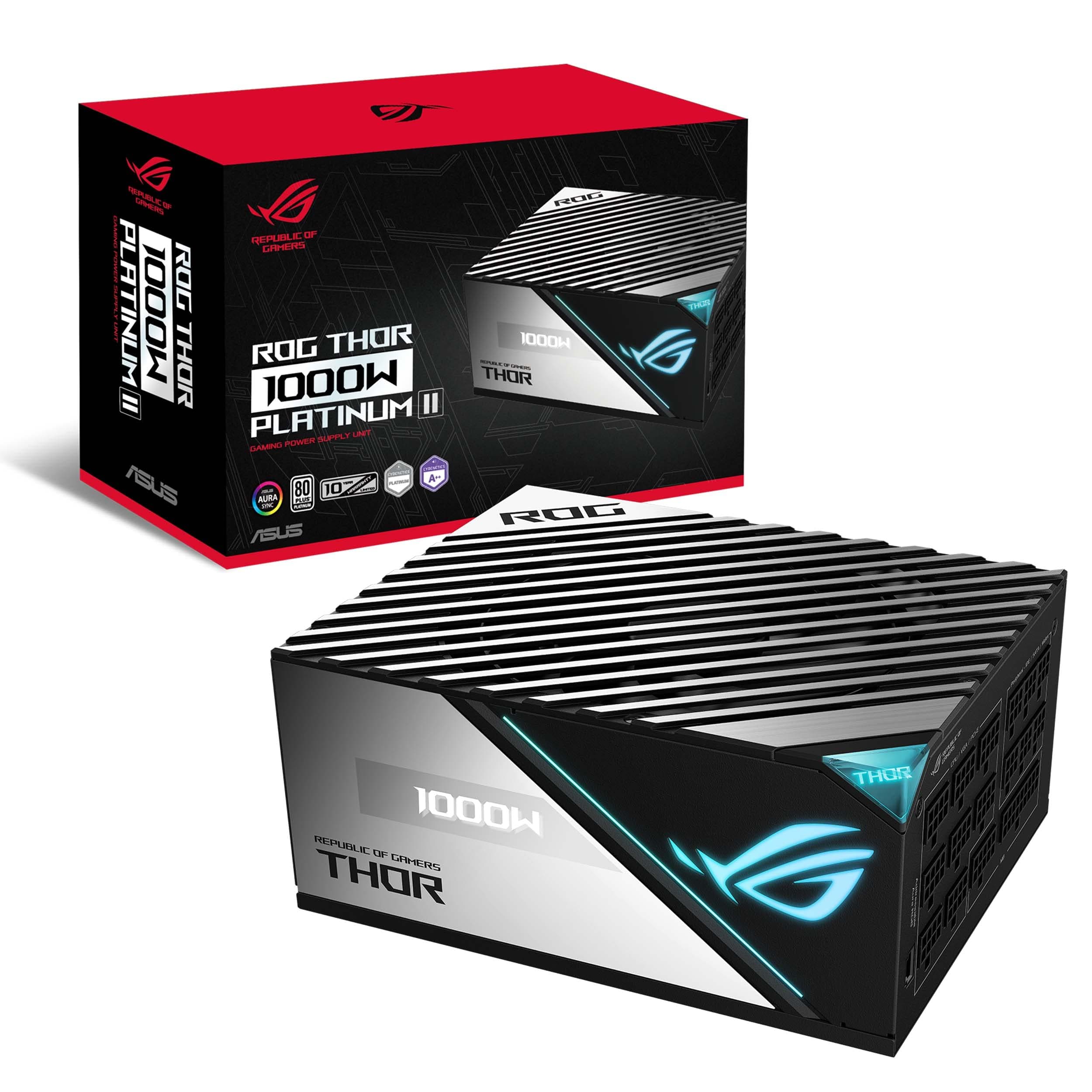 ASUS ATX Netzteil 1000 W ROG Thor 1000P2 Gaming Bild 2