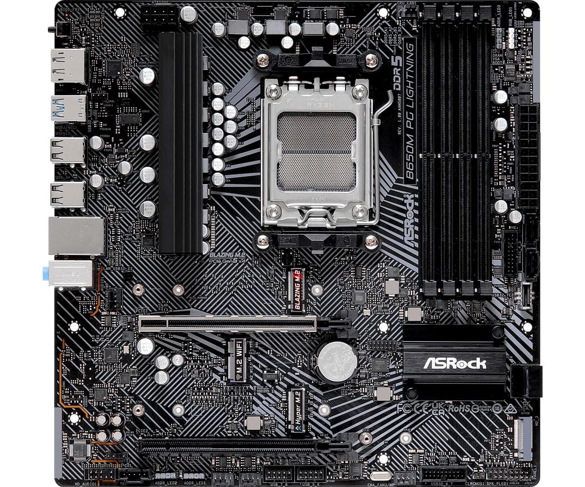 ASROCK B650M PG Lightning AM5 mATX DDR5 Bild 7