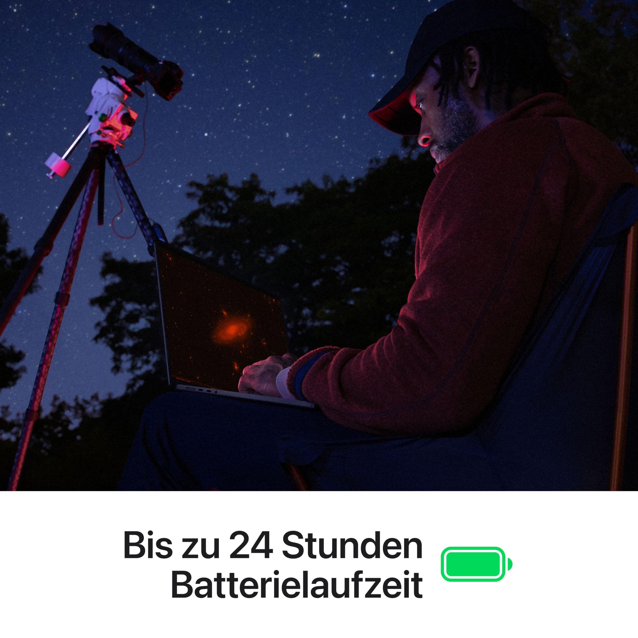 Apple MacBook Pro Laptop mit M5 Pro Chip mit 18-Core CPU und 20-Core GPU: Entwickelt für KI, 16,2" Liquid Retina XDR Display, 48 GB gemeinsamer Arbeitsspeicher, 1 TB SSD, WLAN 7; Silber 48GB RAM 1TB Silber M5 Pro chip Bild 4