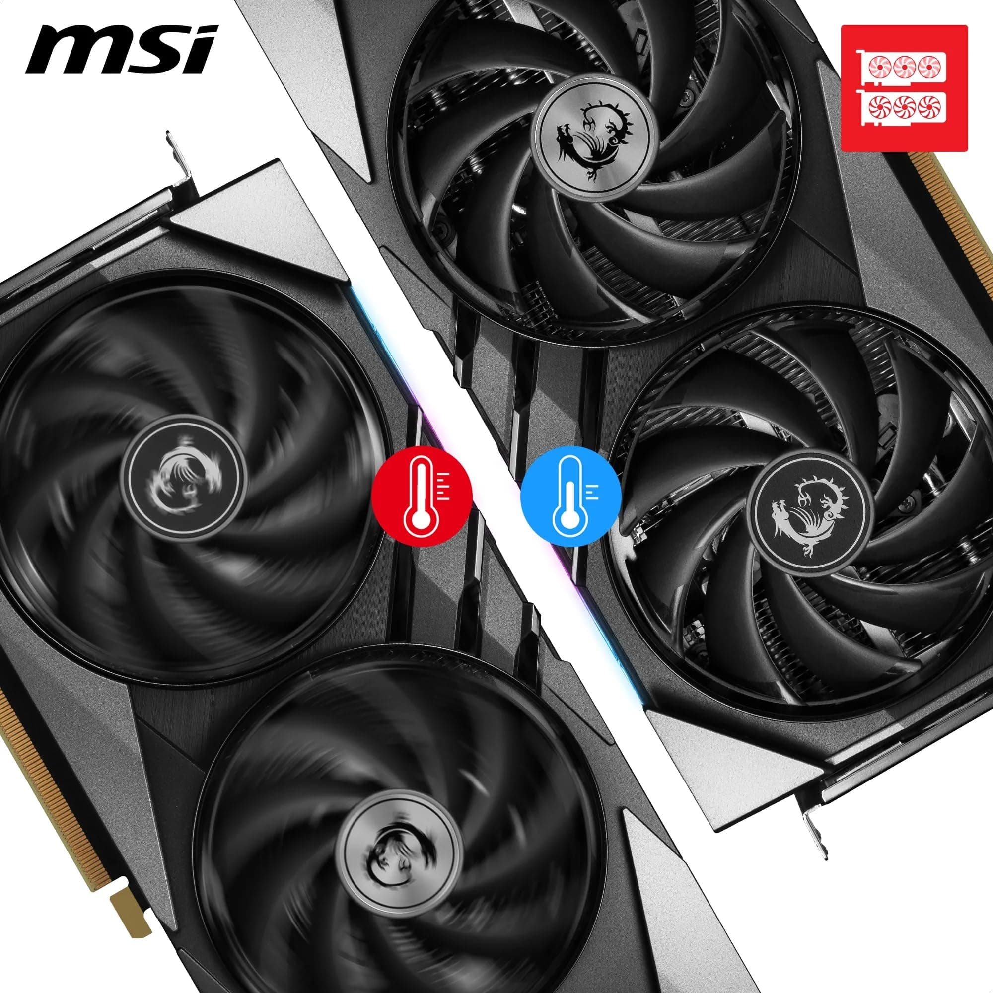 MSI GeForce RTX 4080 SUPER 16G Gaming X Slim Grafikkarte - RTX 4080 GPU, 16GB GDDR6X (23Gbps/256-bit), PCIe 4.0, TRI FROZR 3, HDMI 2.1, DisplayPort 1.4a Bild 5