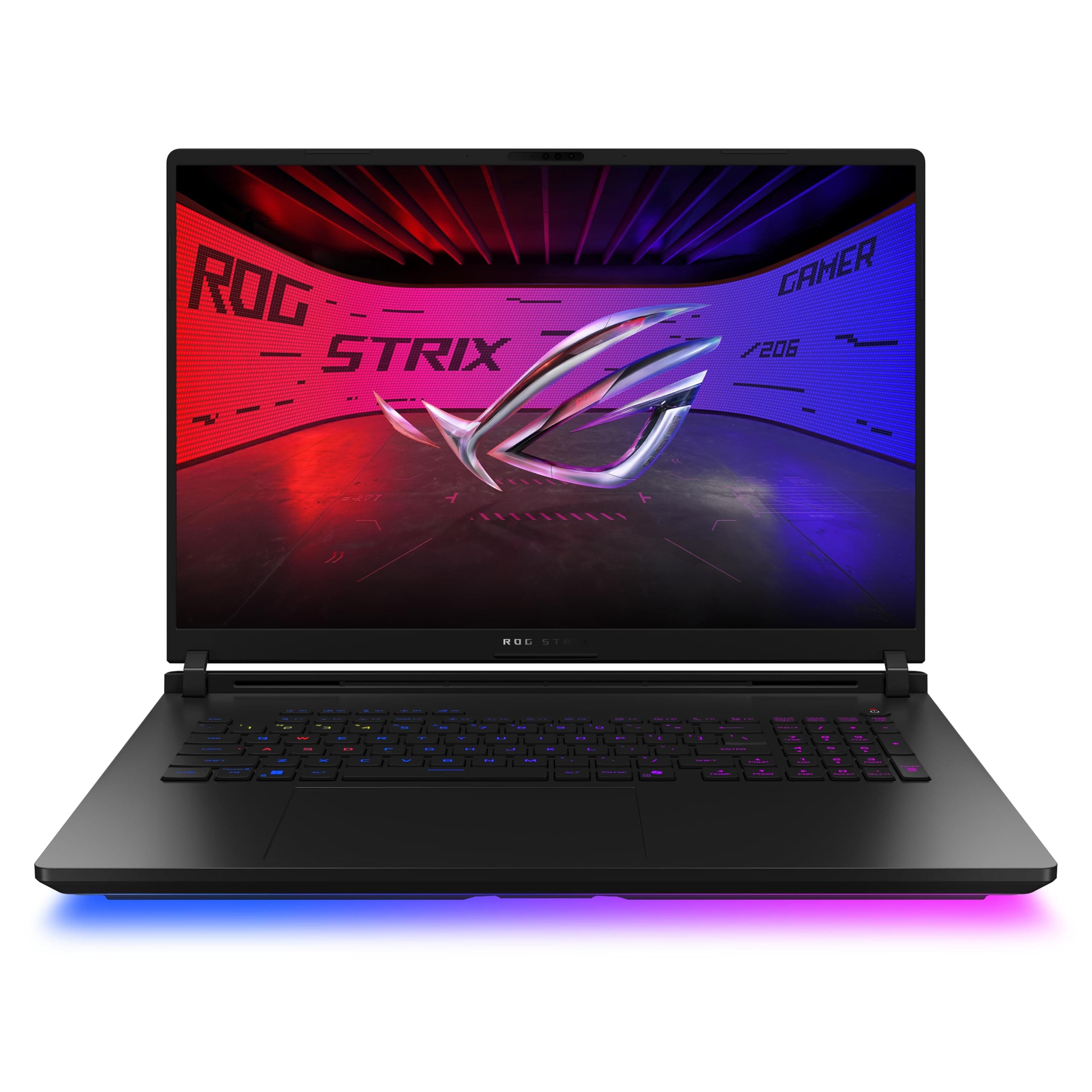 ASUS ROG Strix Scar 18 G835LX Laptop | 18" 2,5K WQXGA 240Hz/3ms 16:10 MiniLED Display | Intel Core Ultra 9 275HX | 64GB RAM | 2x2TB SSD | RTX 5090 | Win11 Pro | QWERTZ | Off Black | 3Monate GamePass