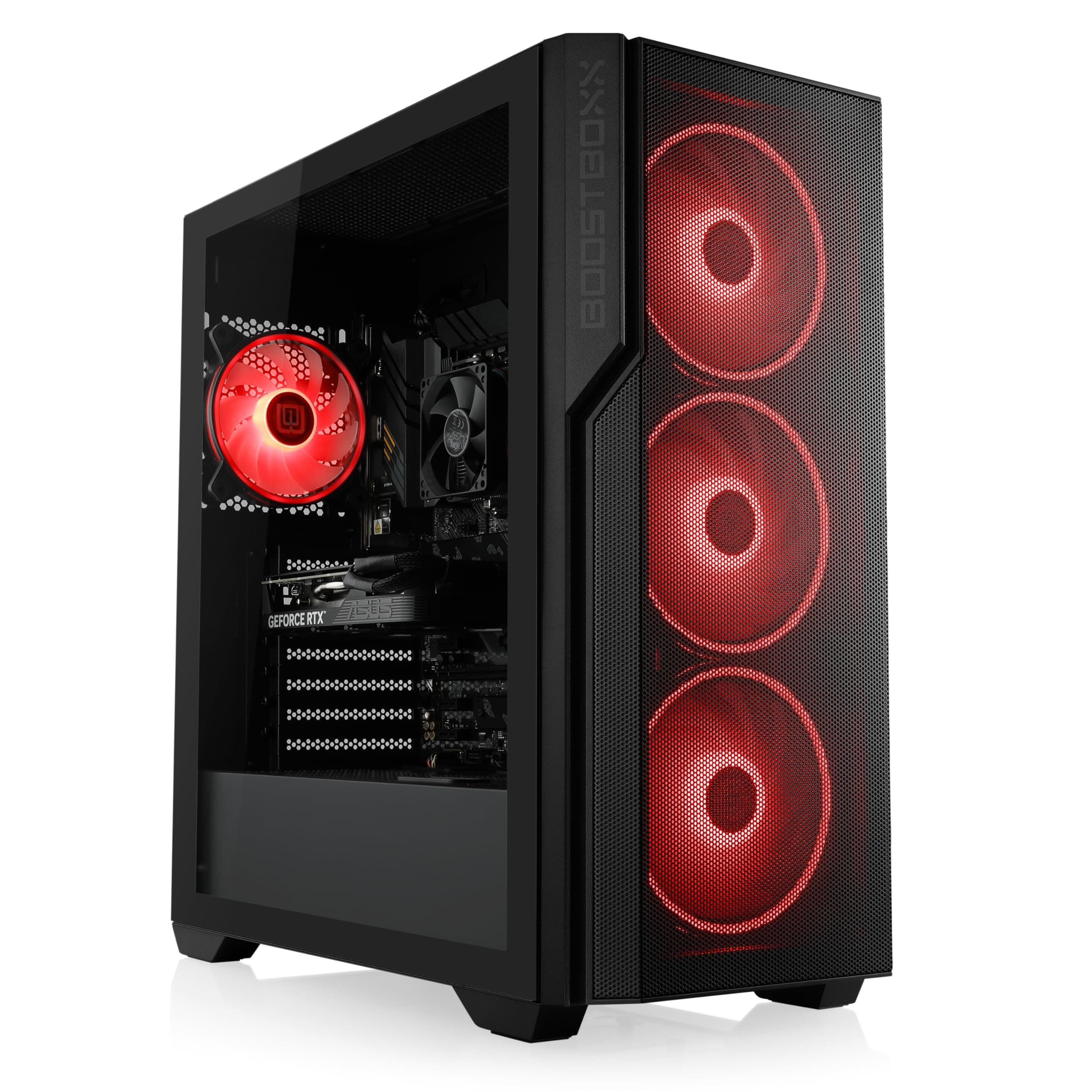Gaming PC mit Windows 11 Home | AMD Ryzen 5 5500 6x3.6GHz | RTX 3050 | 1000GB M.2 NVMe | 16GB DDR4 RAM | WLAN | Computer für Zocker, Gamer Desktop Rechner zum Spielen | A12110 Hero Airflow 1000.0 GB 16.0 GB RTX 3050 Windows 11 Home