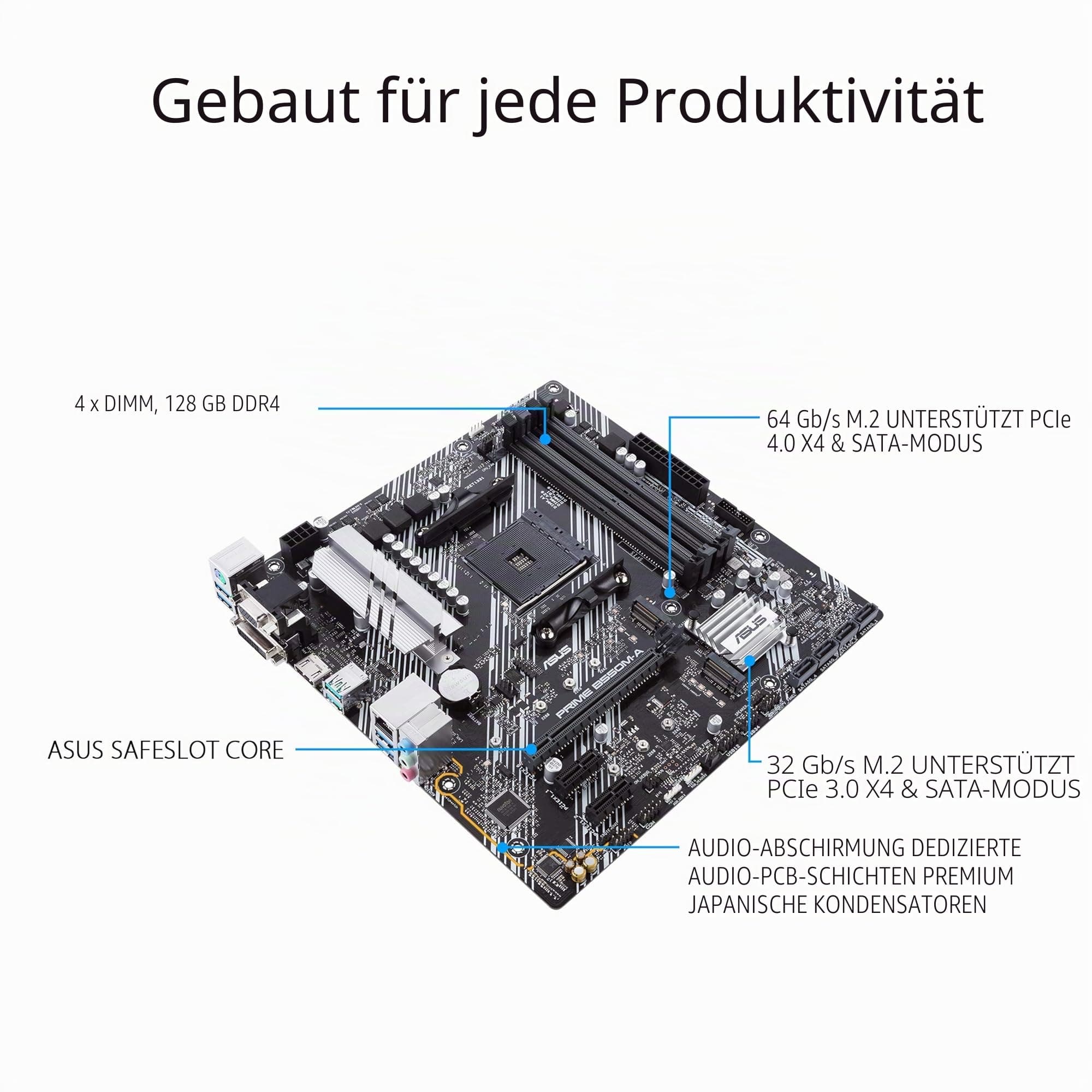 Asus PRIME B550M-A 90MB14I0-M0EAY0 DIY Bild 7