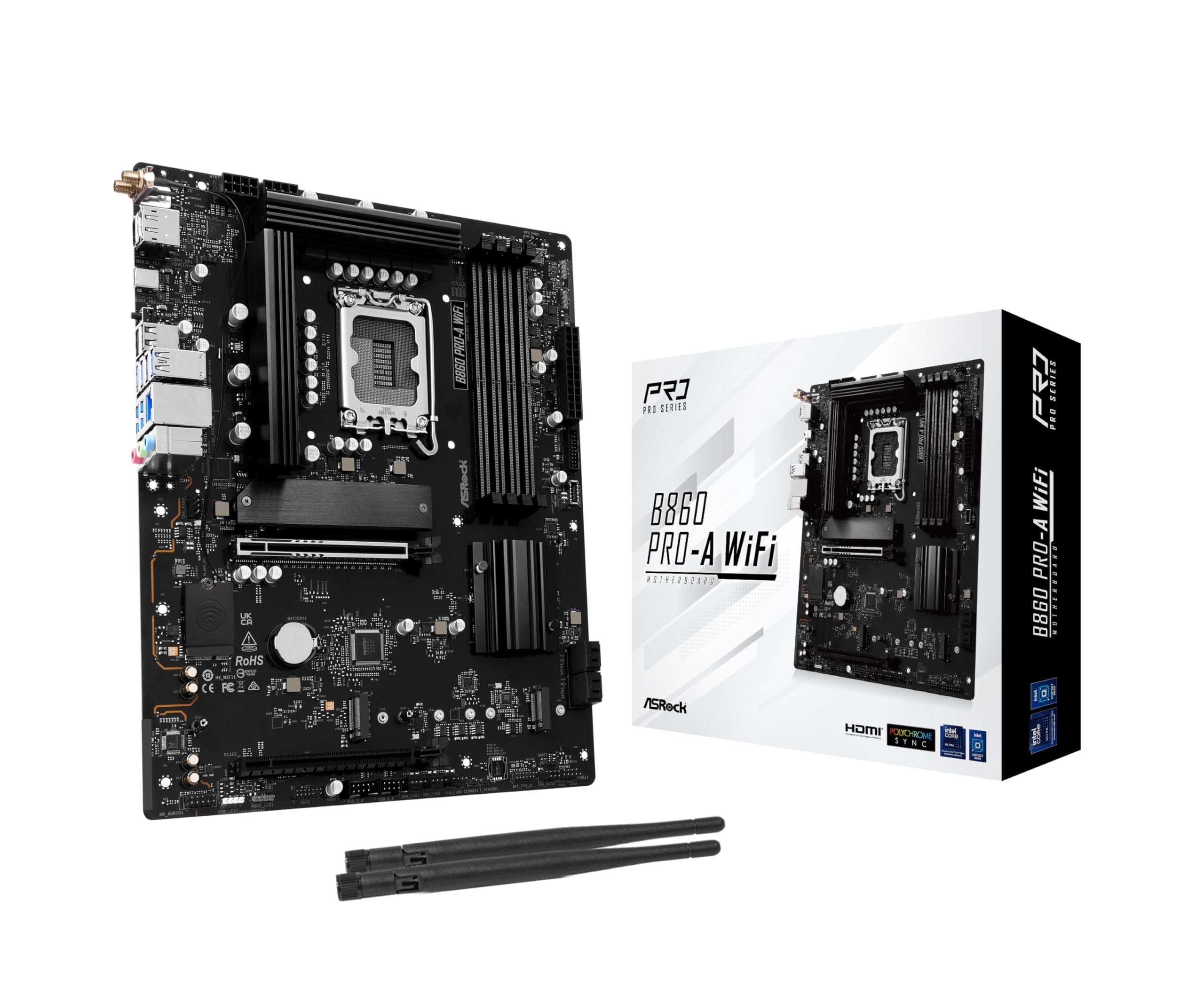 ASRock Mainboard B860 Pro-A WiFi Bild 2