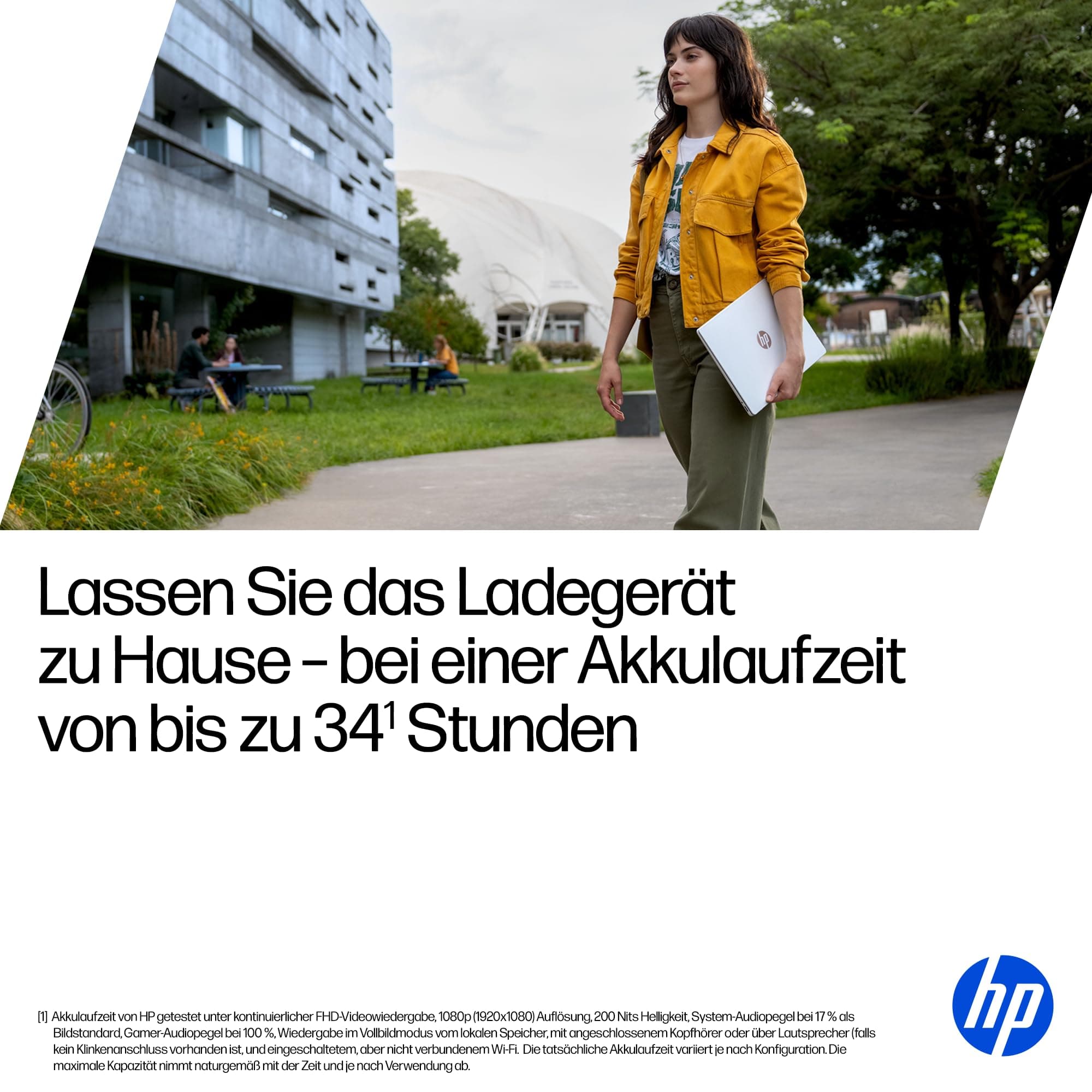HP OmniBook 5 Next Gen AI Laptop PC, 16 Zoll 2K OLED Touch, Snapdragon X1-26-100 Prozessor (45 NPU-Tops), 16 GB LPDDR5x RAM, 512 GB PCIe SSD, Qualcomm Adreno GPU, Windows 11 Home, QWERTZ, Silber QC Snapdragon X1-26-100 Bild 8