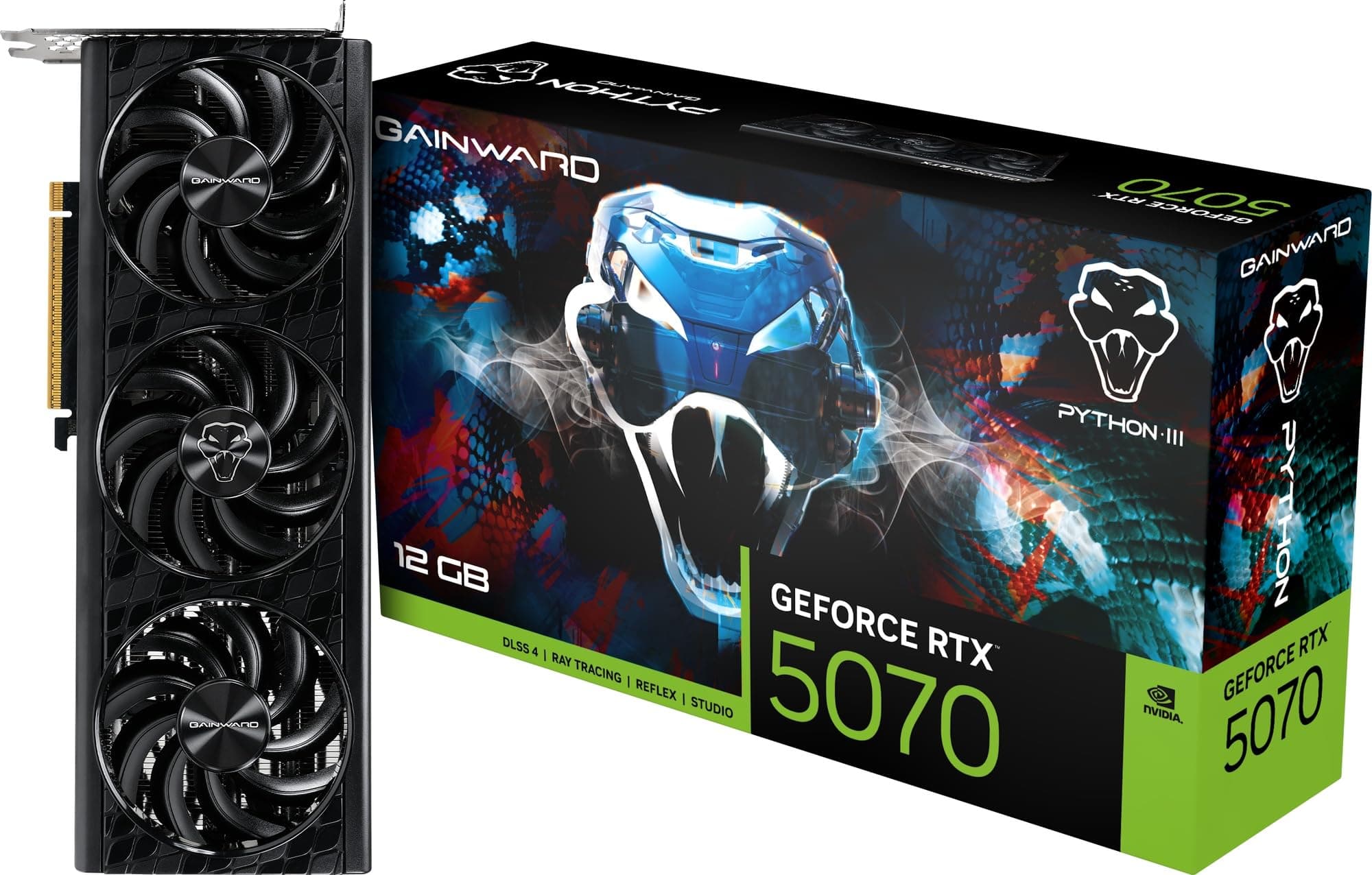 Gainward Grafikkarte GeForce RTX 5070 Python III Bild 2