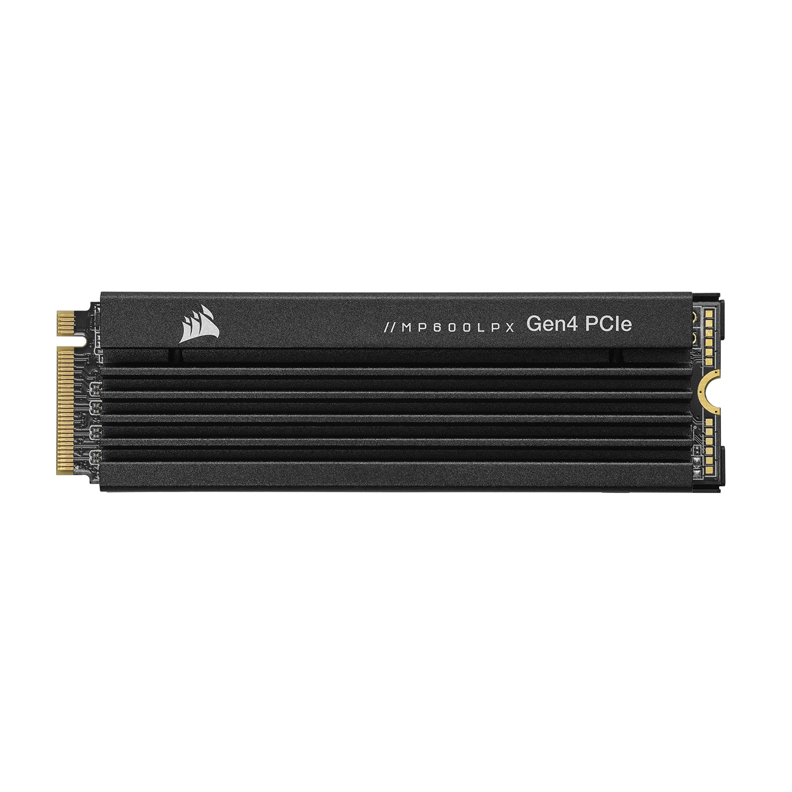 Corsair MP600 PRO LPX 8TB M.2 NVMe PCIe x4 Gen4 SSD - Optimiert Für PS5 (bis zu 7.000 MB/s Sequenzielle Lese- Und 6.100 MB/s Sequenzielle Schreibgeschwindigkeiten,Kompakter Formfaktor) Schwarz 8TB Schwarz