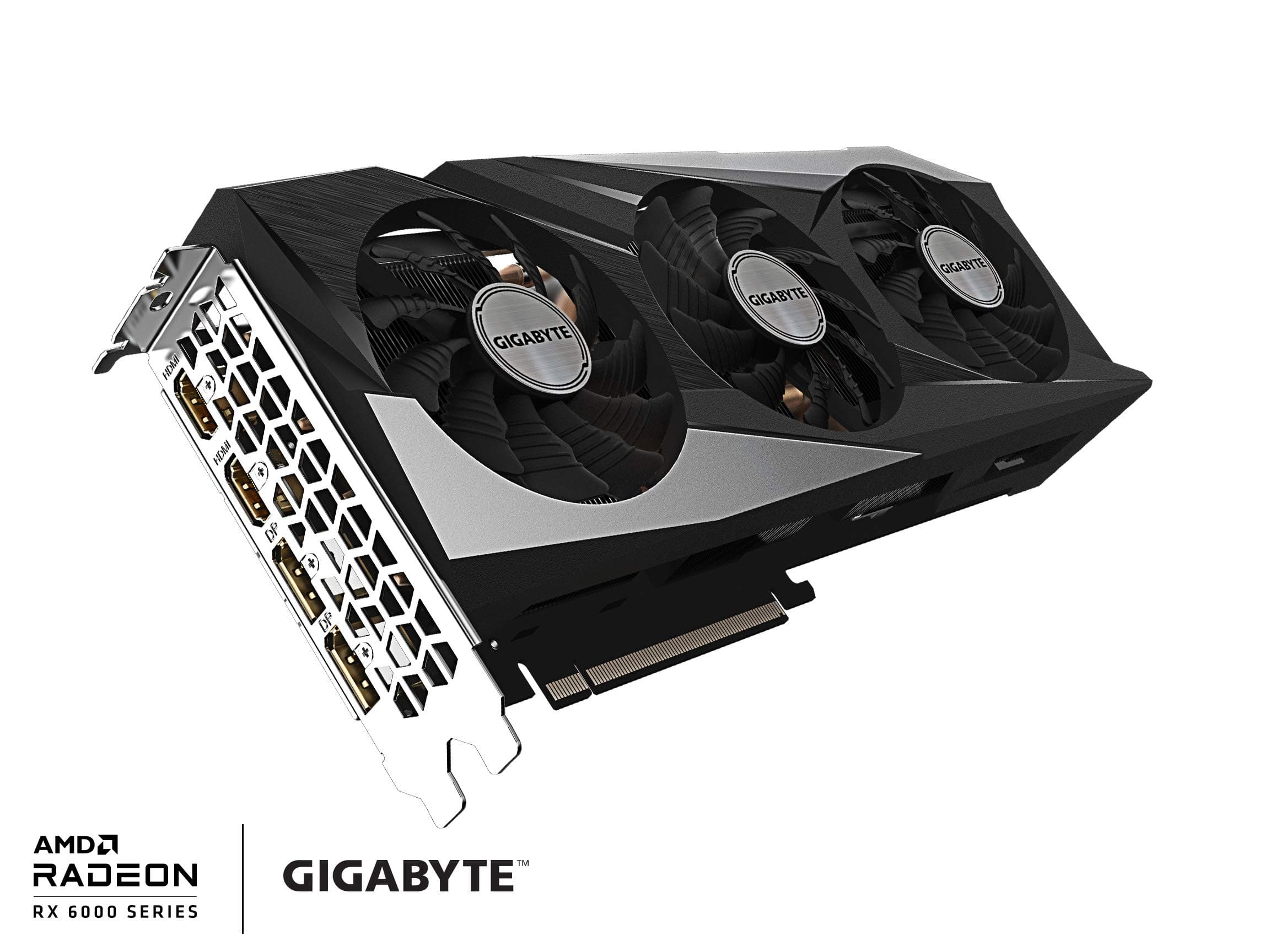 Gigabyte Radeon RX 6700 XT Gaming OC 12G Grafikkarte, WINDFORCE 3X Kühlsystem, 12GB 192-bit GDDR6, GV-R67XTGAMING OC-12GD Grafikkarte Bild 3