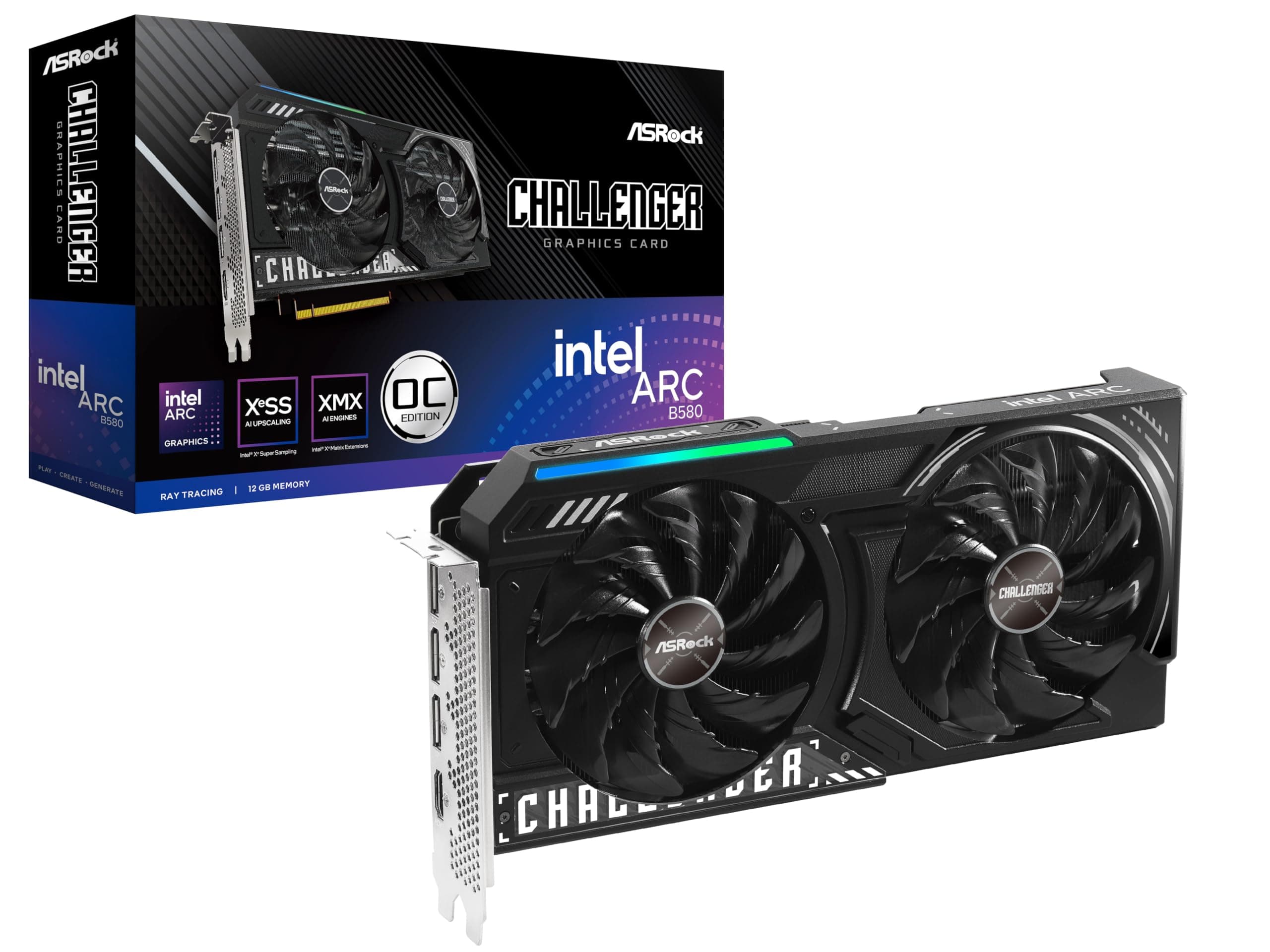 ASRock Intel Arc B580 90-GA5LZZ-00UANF Bild 2