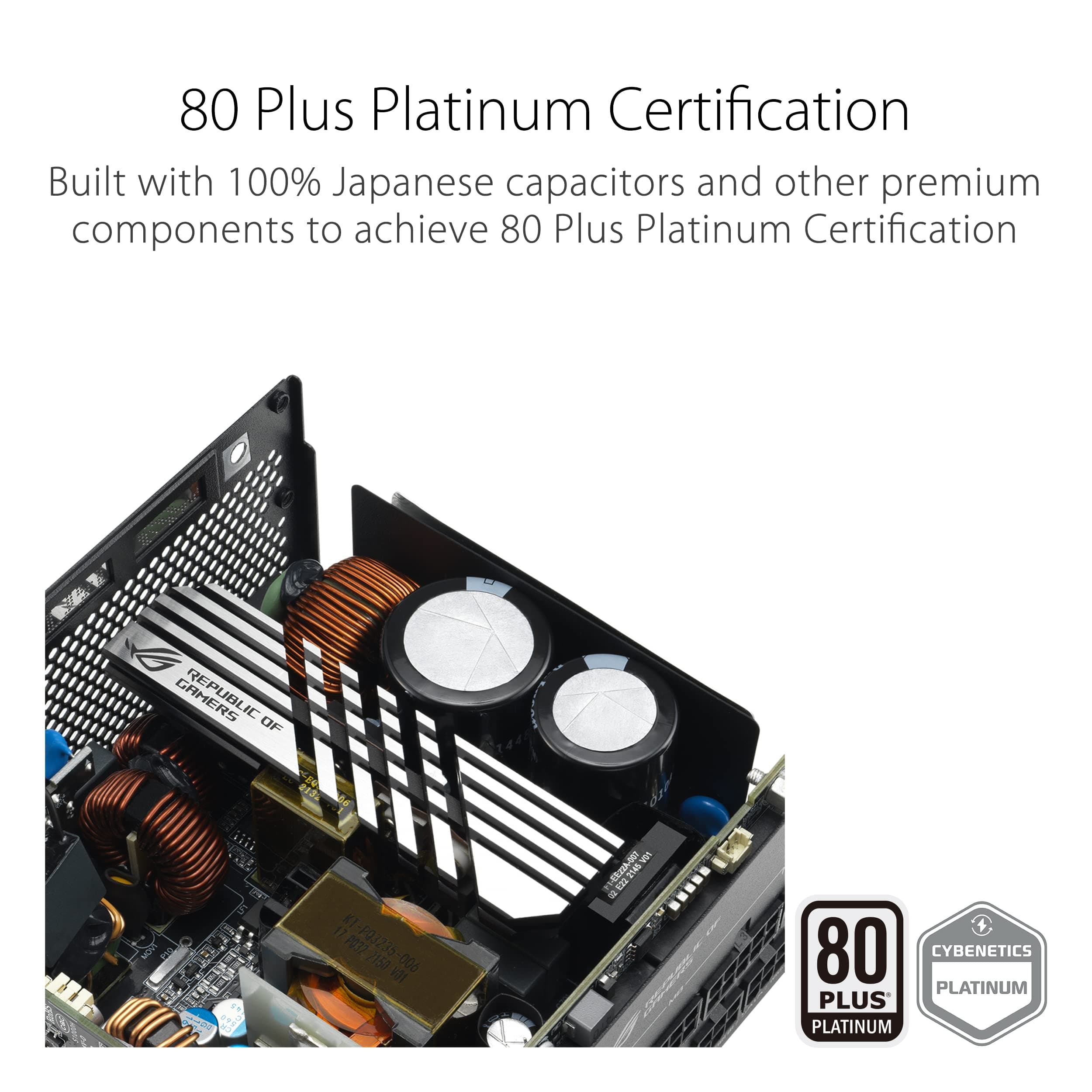 ASUS ROG Loki SFX-L 1000W Platinum (Vollmodulares Netzteil, 80+ Zertifiziert, 120mm PWM ARGB Lüfter, Aura Sync, ATX 3.0 Kompatibel, PCIe 5.0 Ready) Bild 7