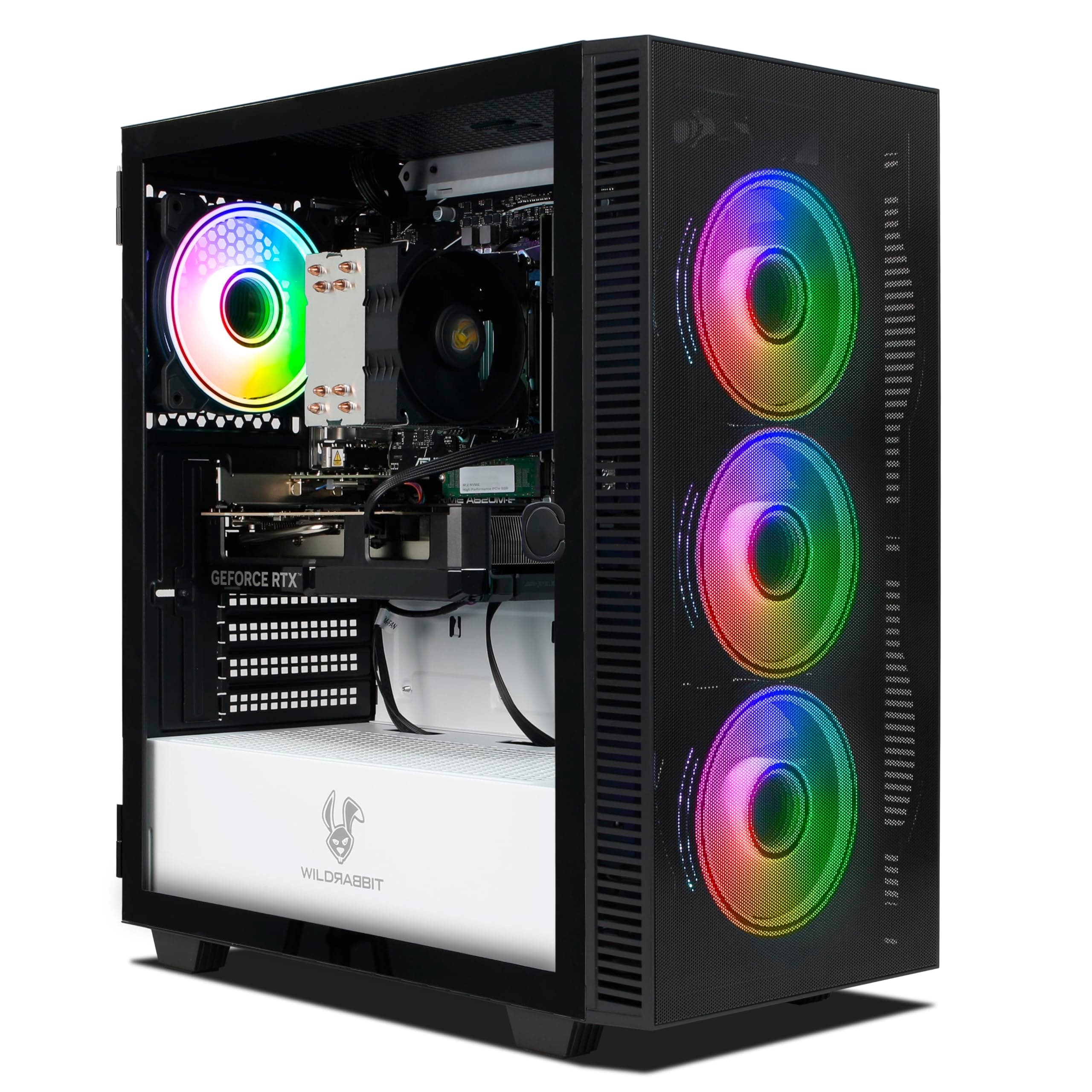 Ankermann Nexo Gaming PC | AMD Ryzen 5 9600X | Nvidia GeForce RTX 5060 Ti 16GB | 32GB DDR5 RAM | 1TB NVMe SSD | Windows 11 | WLAN & Bluetooth